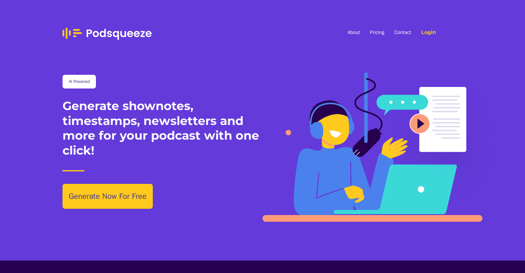 Podsqueeze screenshot