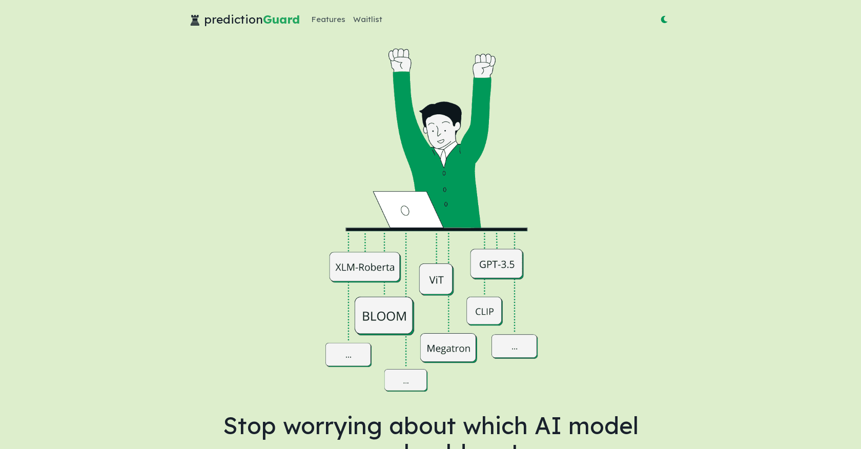 Predictionguard screenshot
