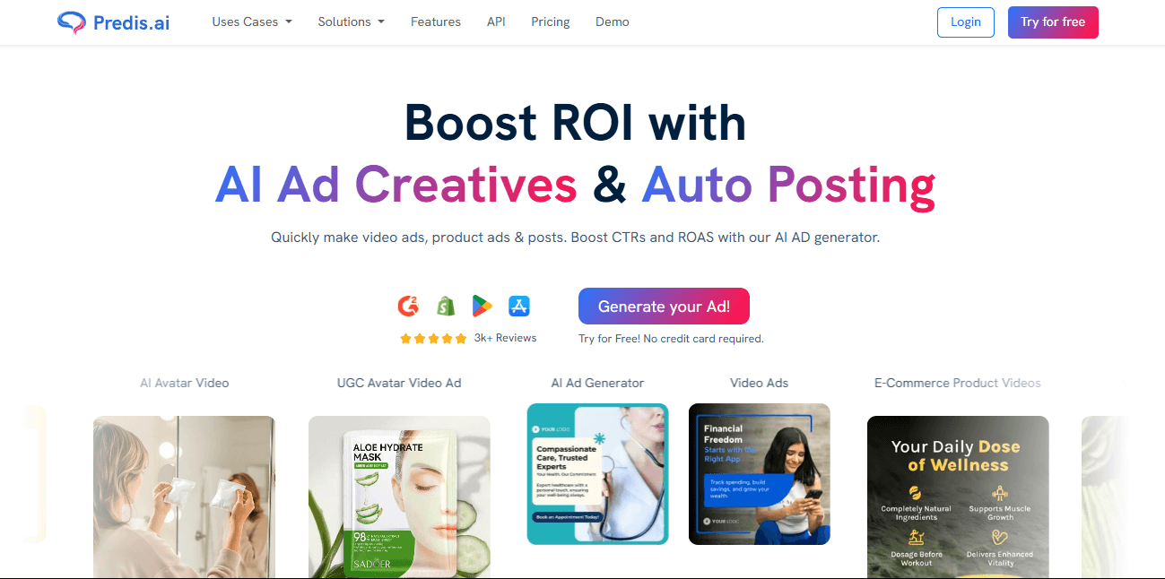 Predis.ai screenshot