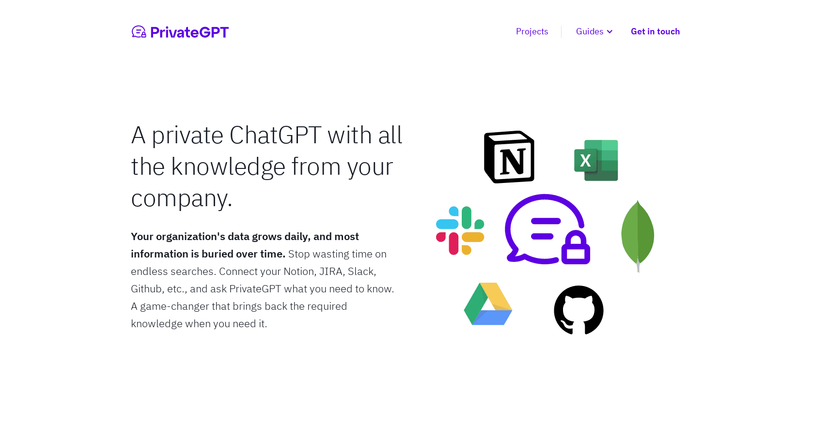 PrivateGPT.io screenshot