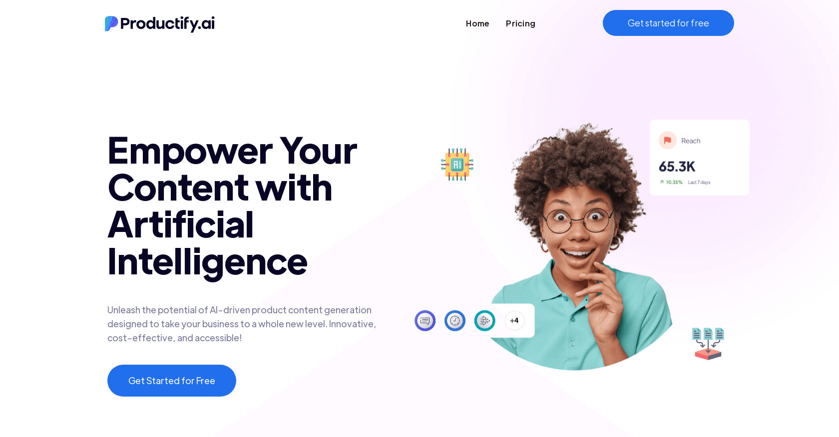 Productify screenshot