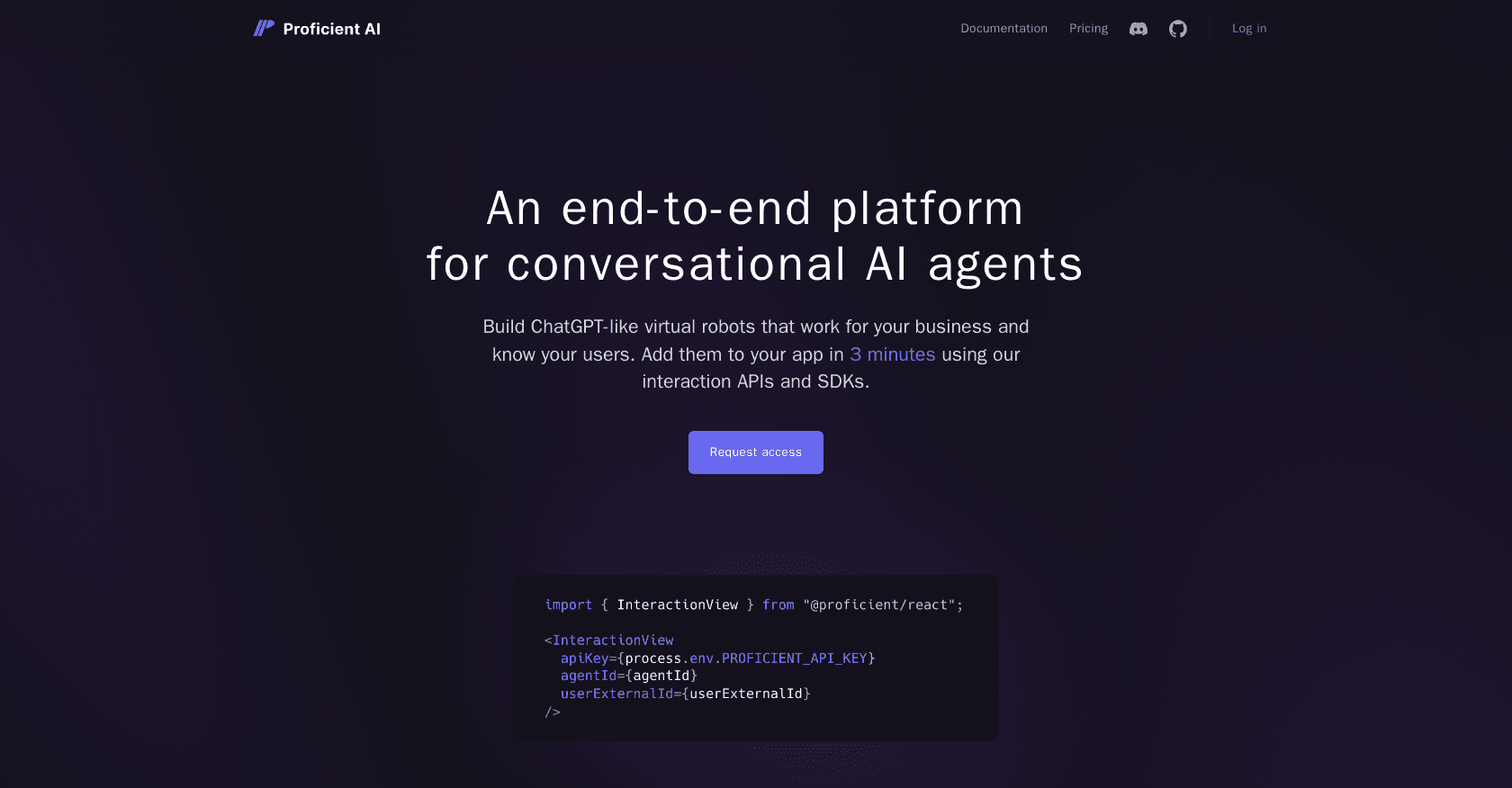 Proficientai screenshot