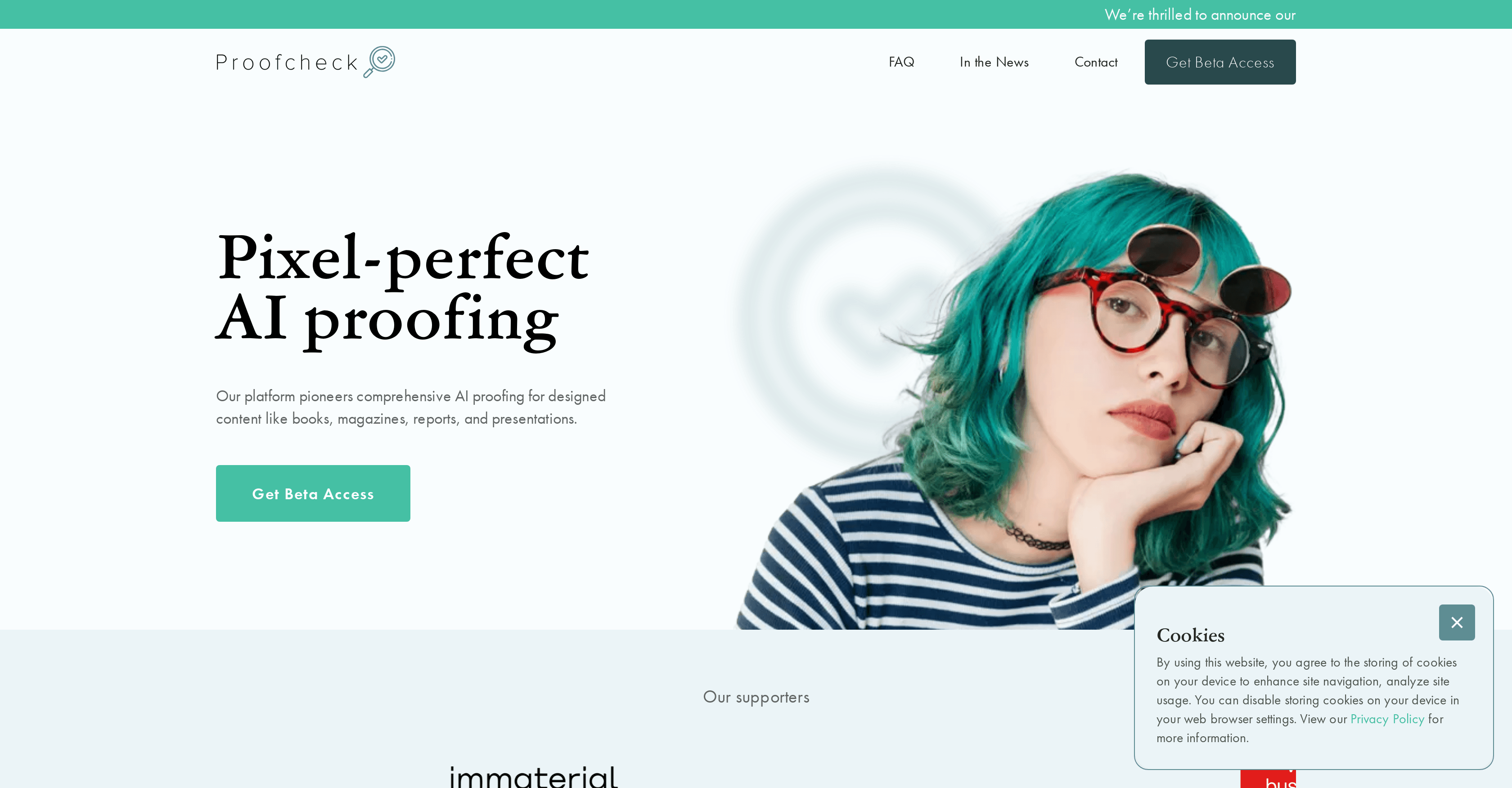 Proofcheck screenshot