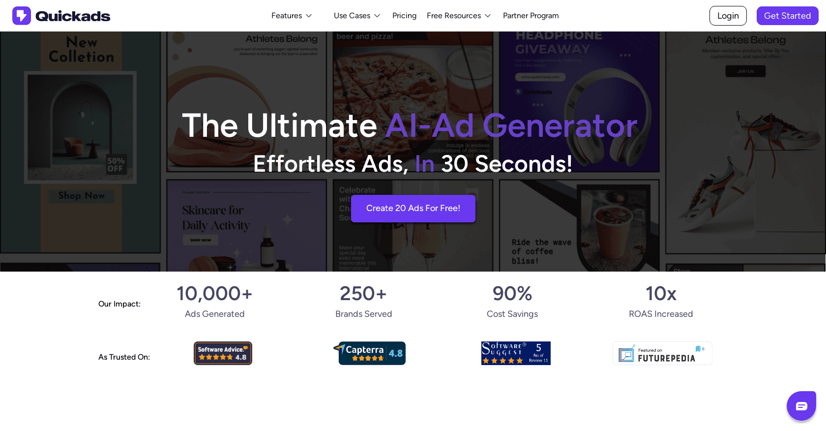 Quick Ads screenshot