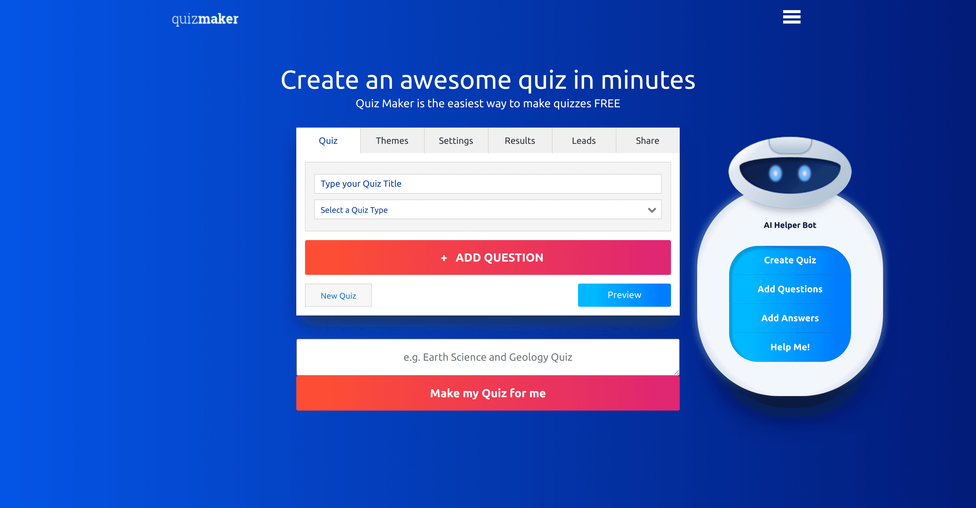 Quiz Maker screenshot