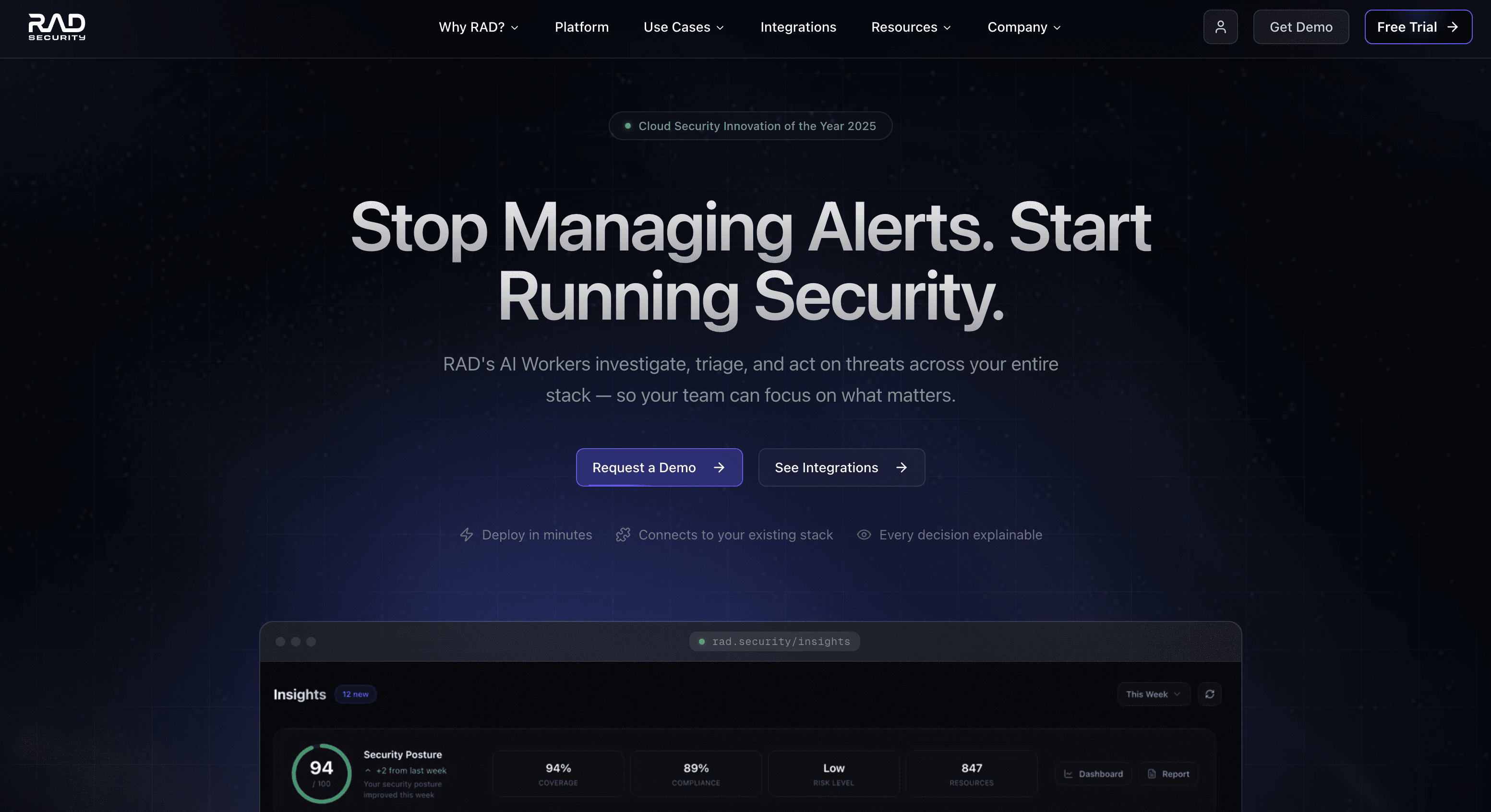 RADSecurity screenshot