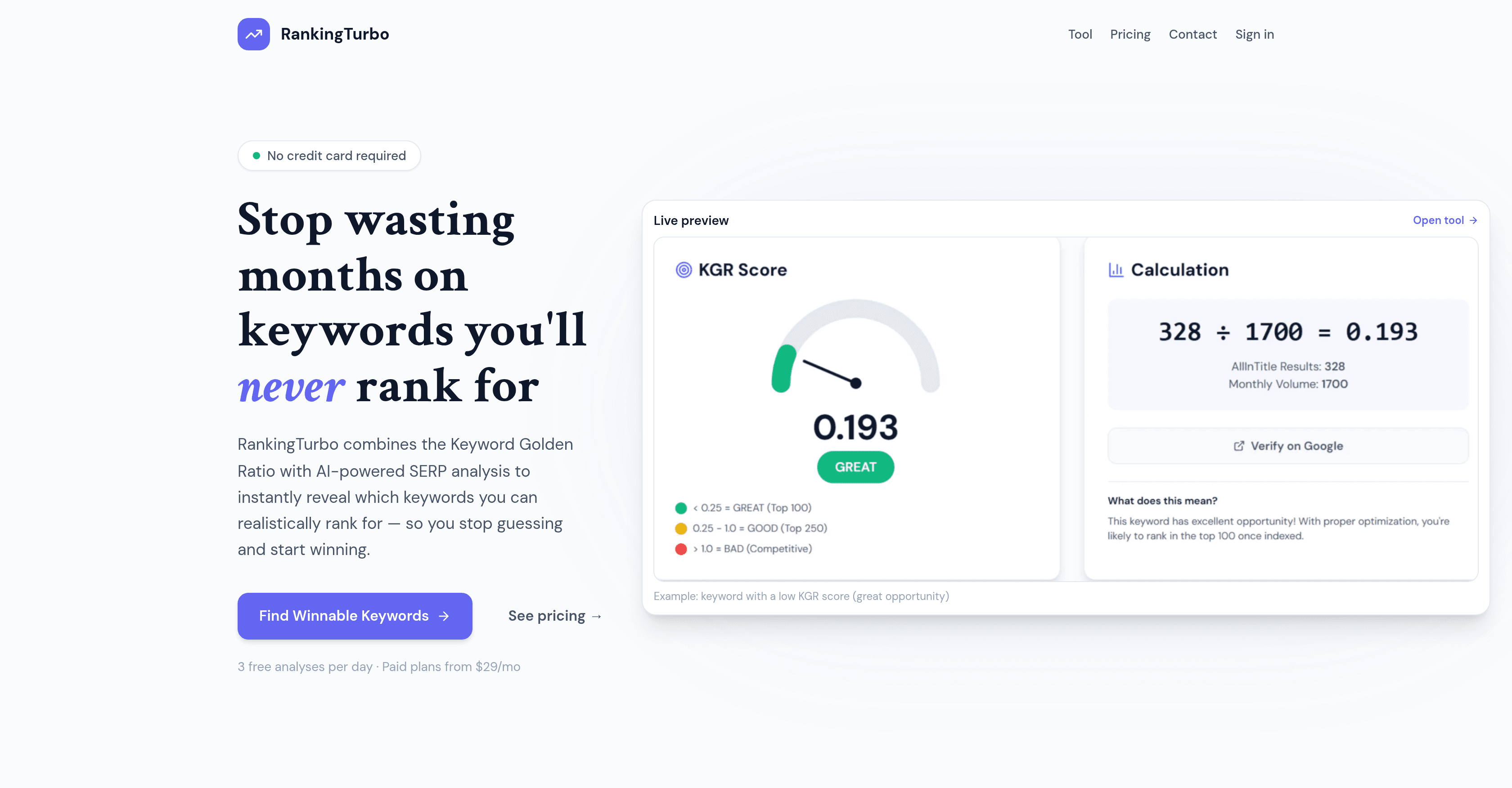 Ranking Turbo screenshot