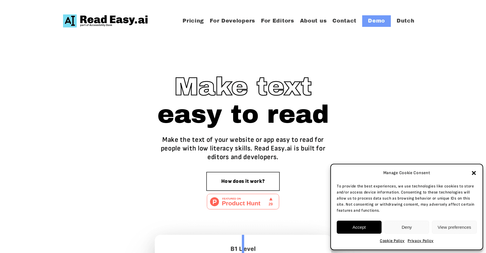 Read Easy.ai screenshot
