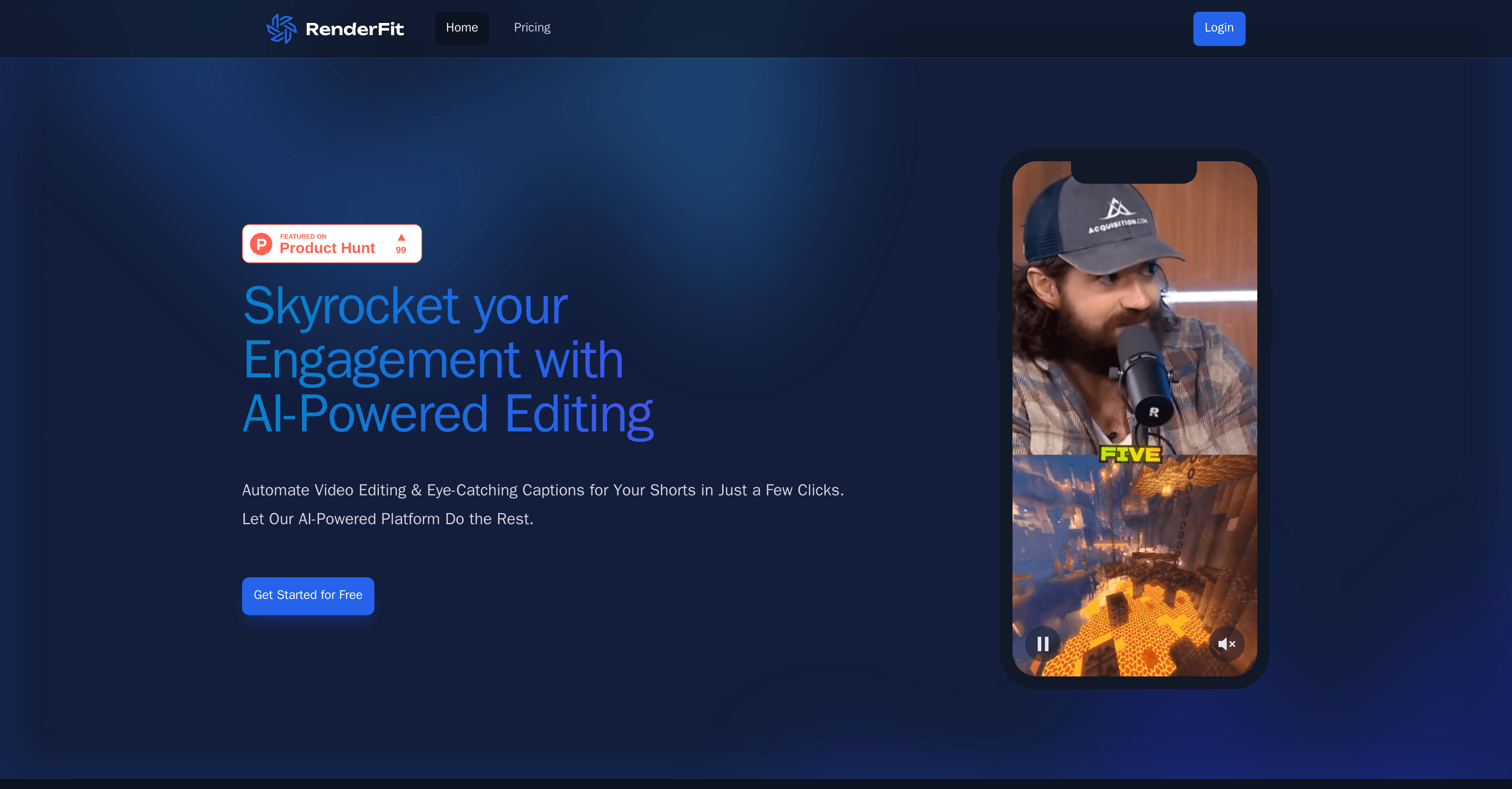 RenderFit screenshot