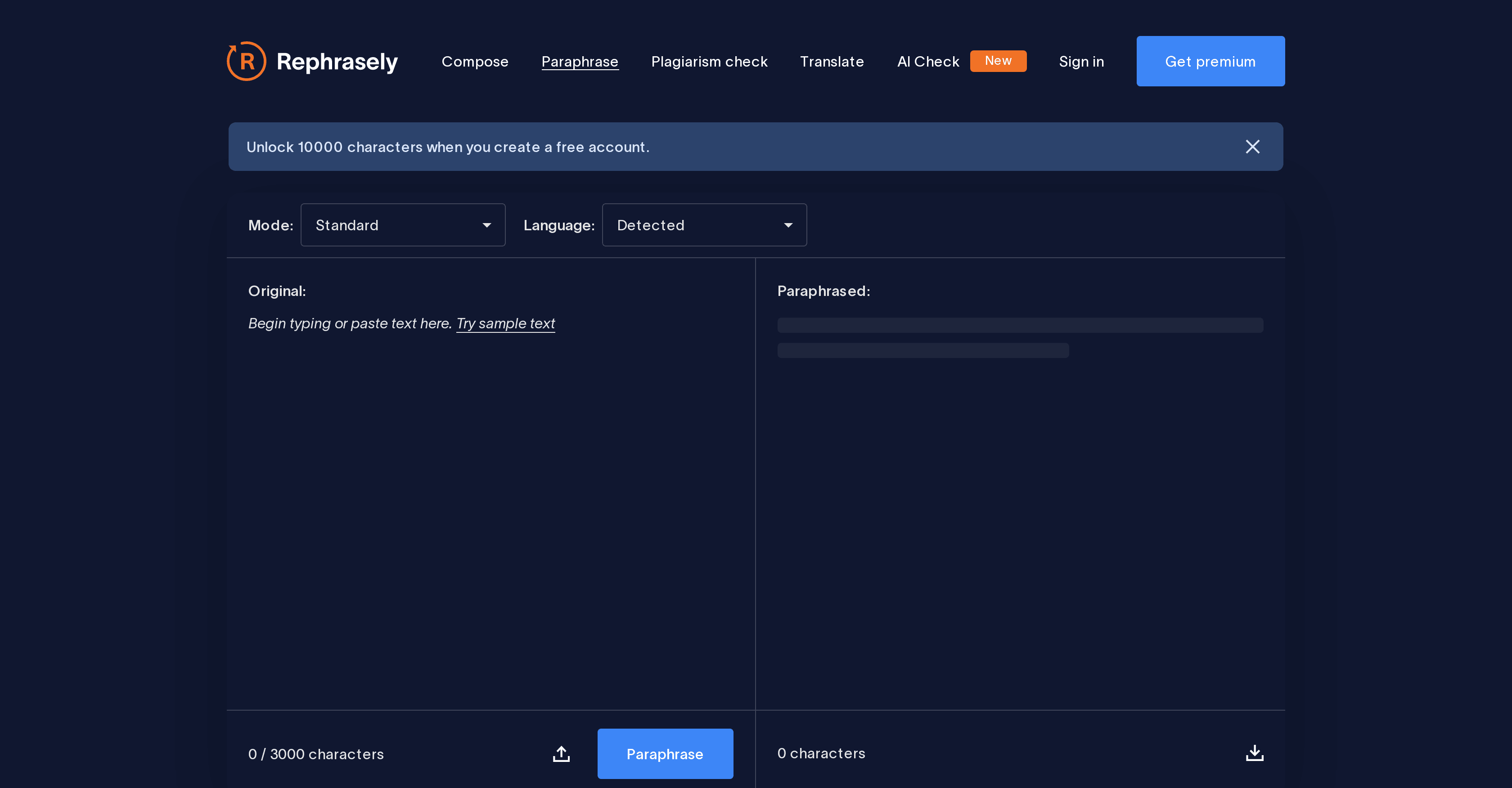 Rephrasely screenshot