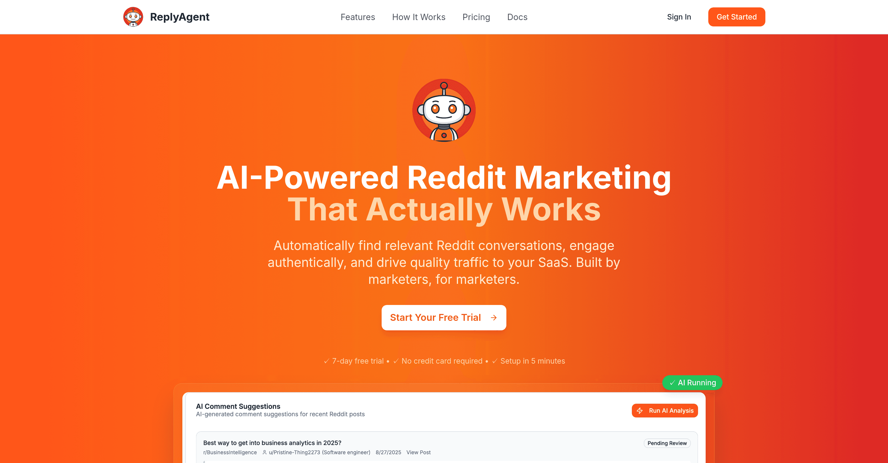 ReplyAgent.ai screenshot
