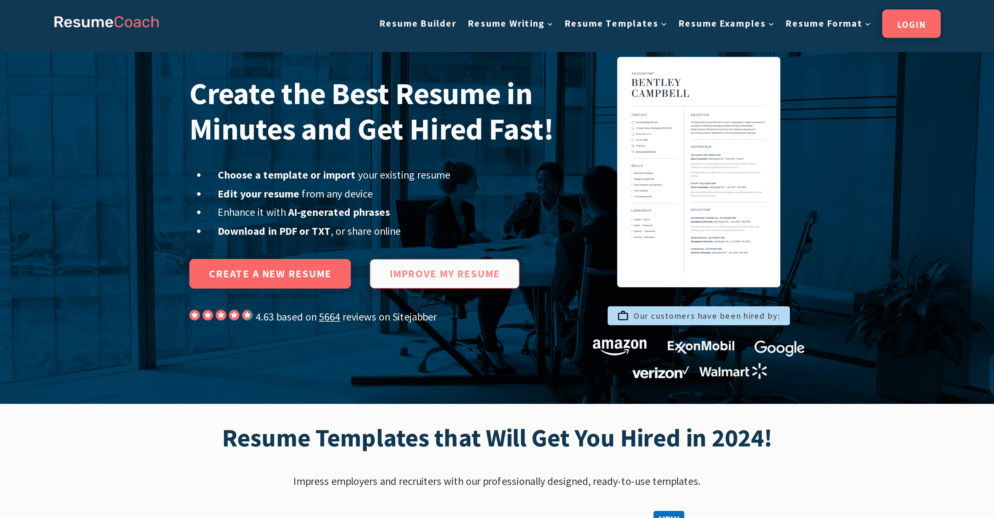 ResumeCoach screenshot
