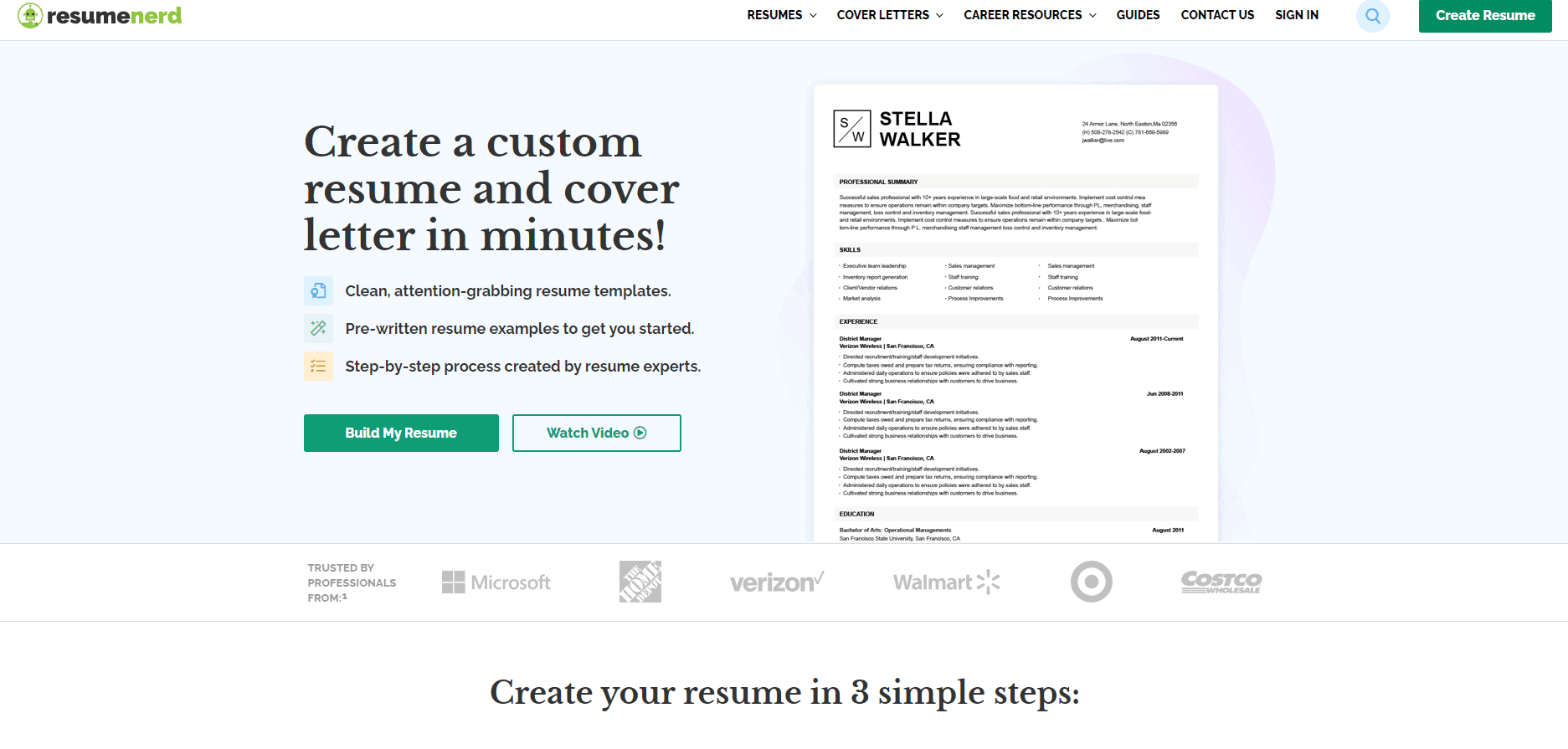ResumeNerd screenshot
