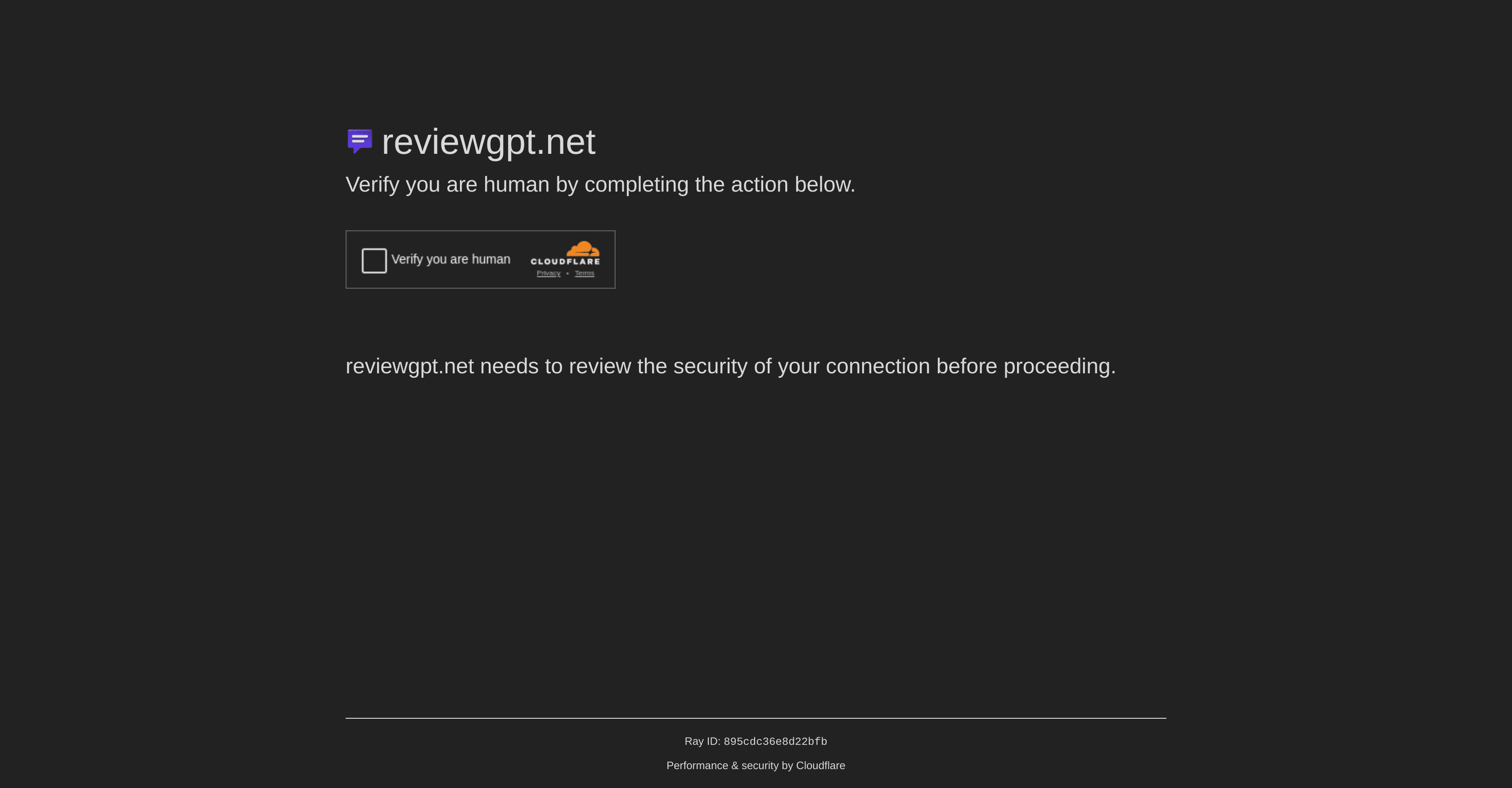 Reviewgpt screenshot
