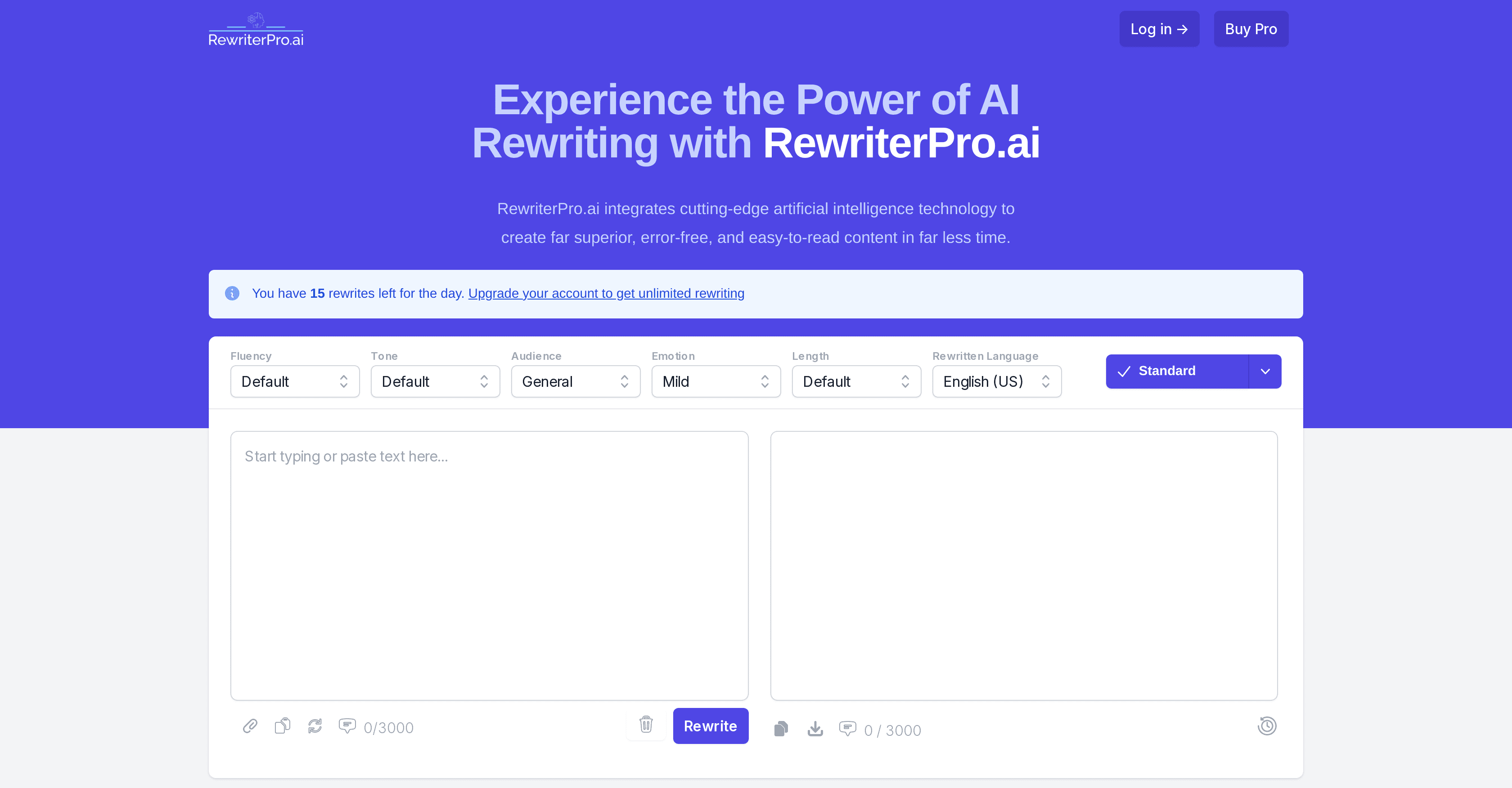 RewriterPro.ai screenshot