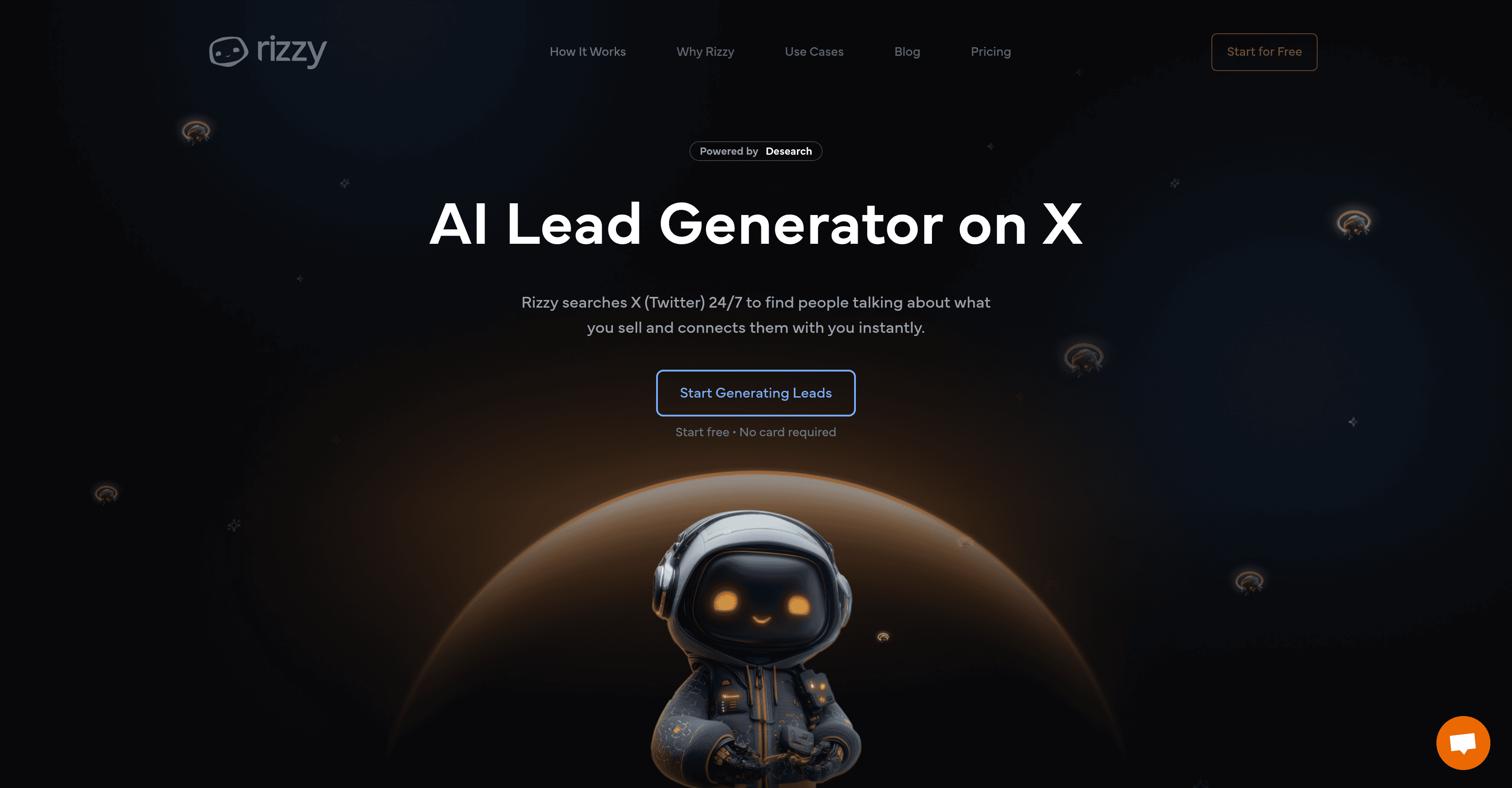 Rizzy - AI Lead Generator screenshot