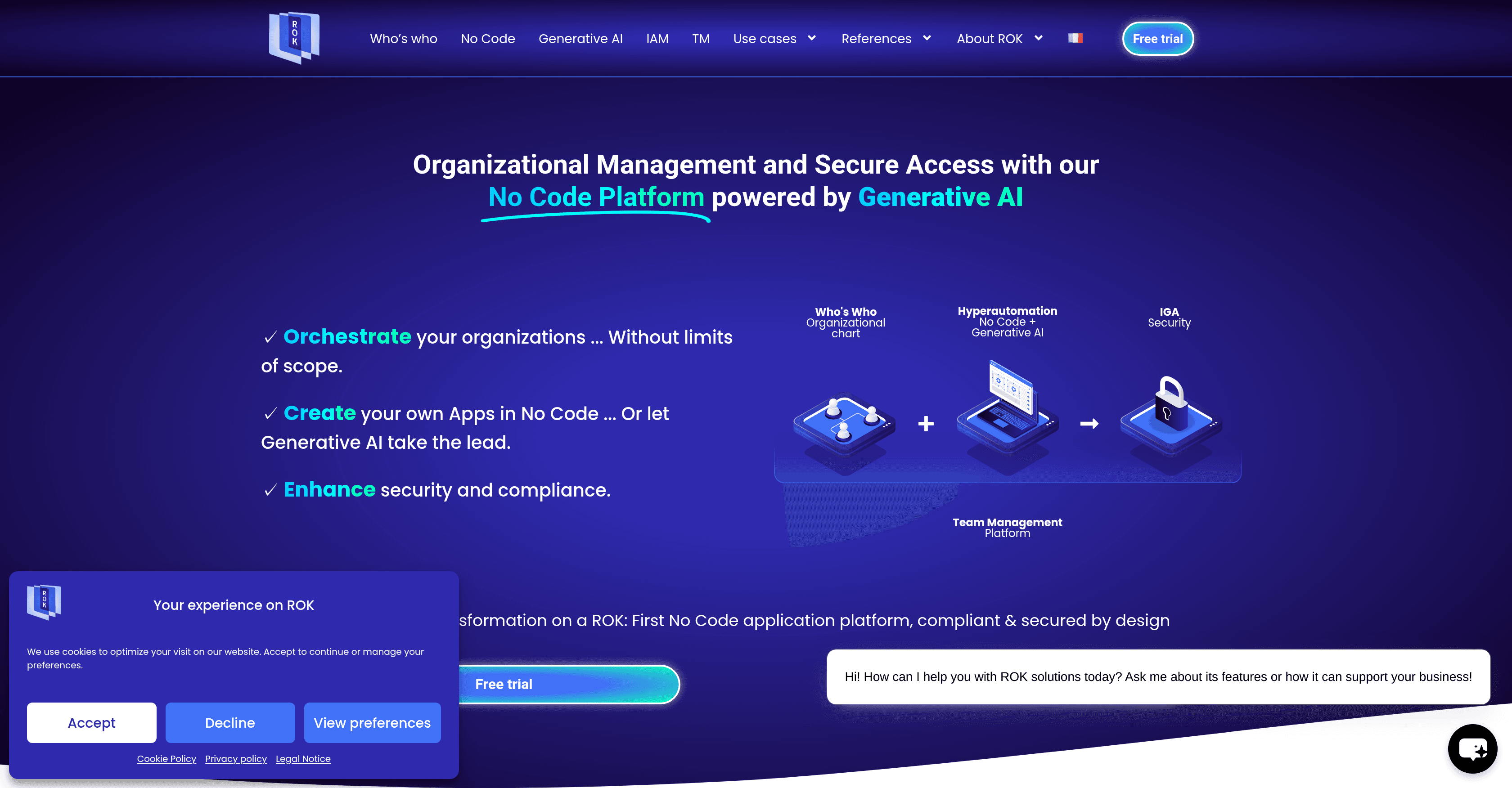 ROK Solution screenshot