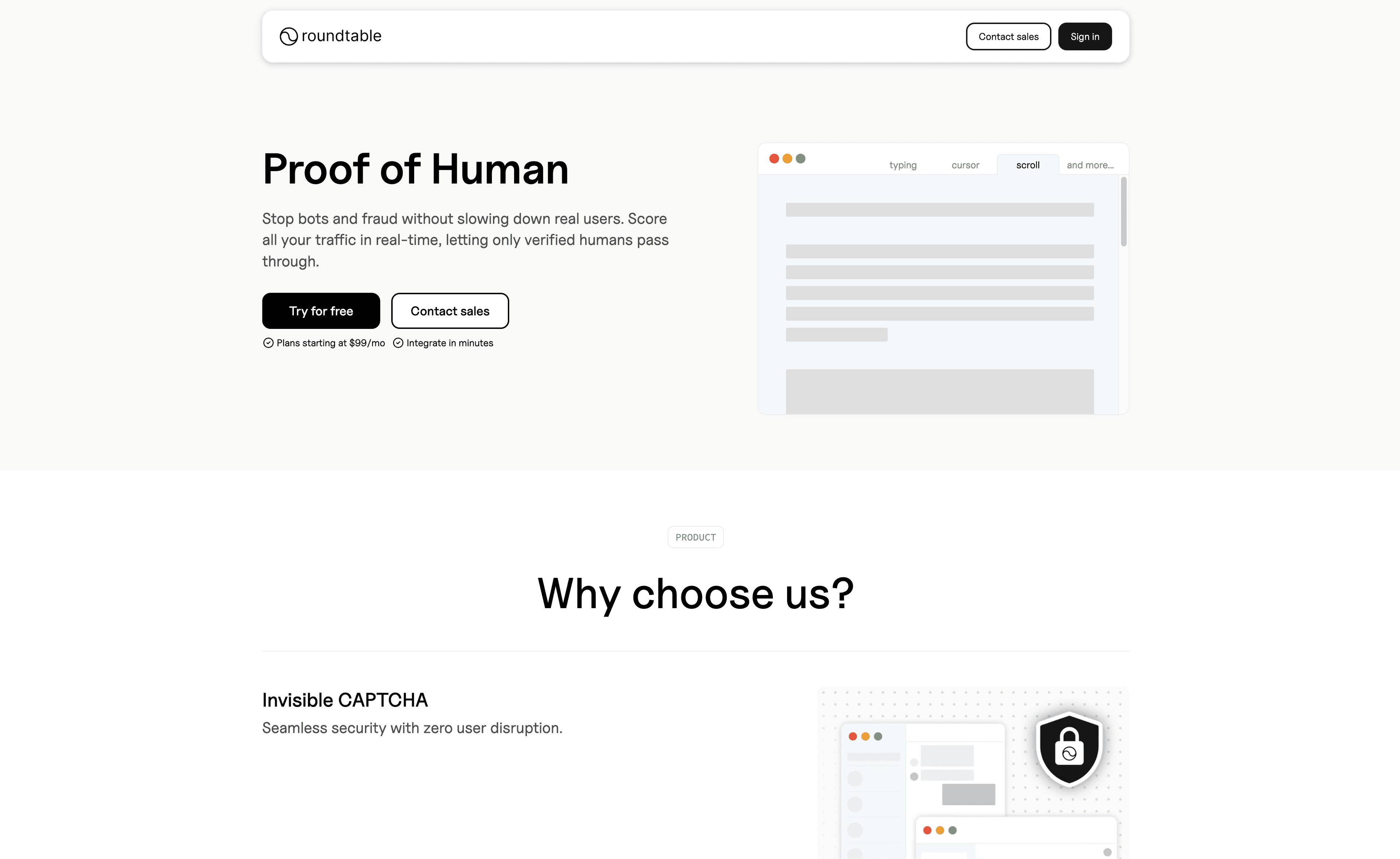 Roundtable screenshot