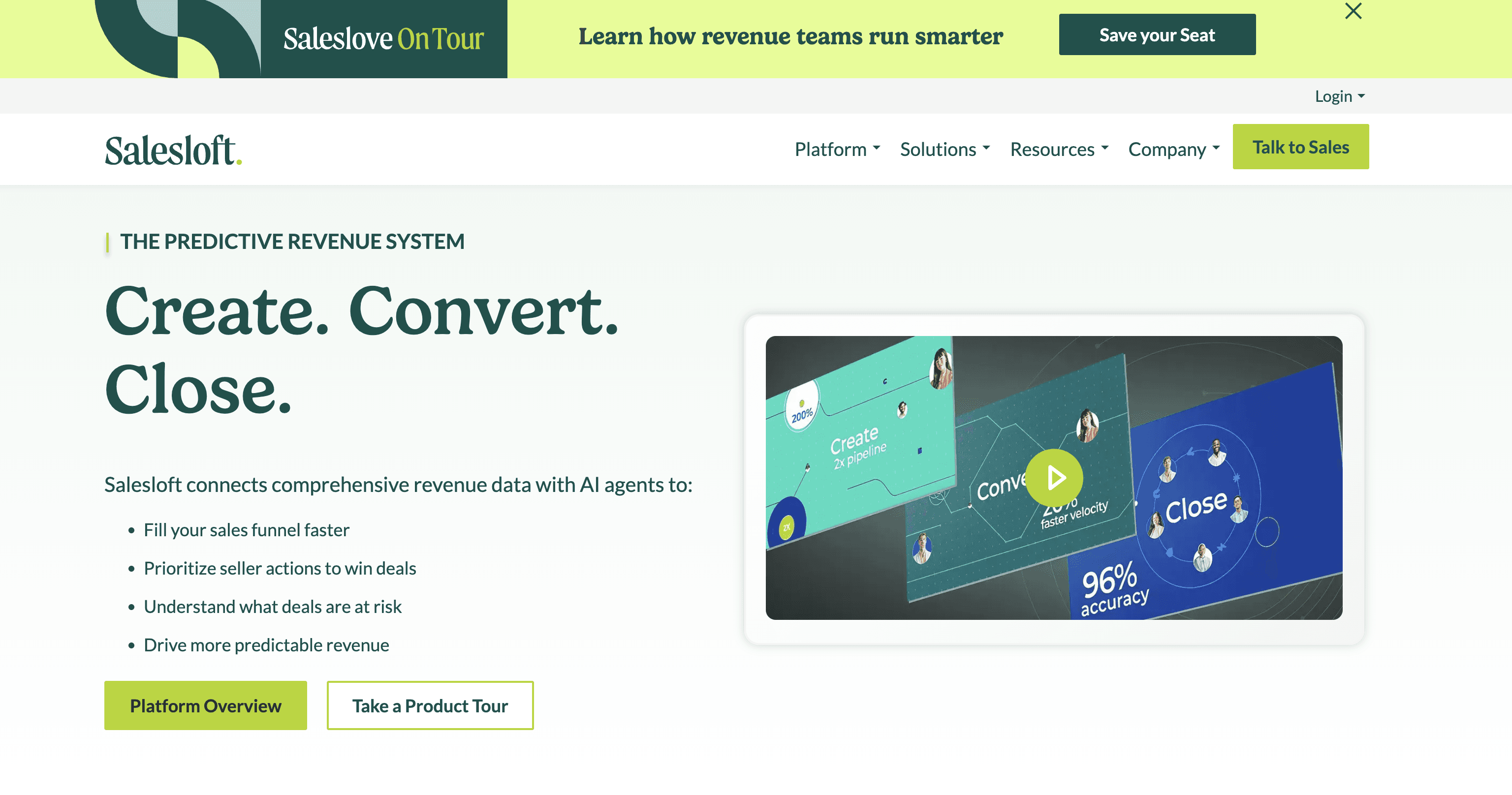 Salesloft screenshot