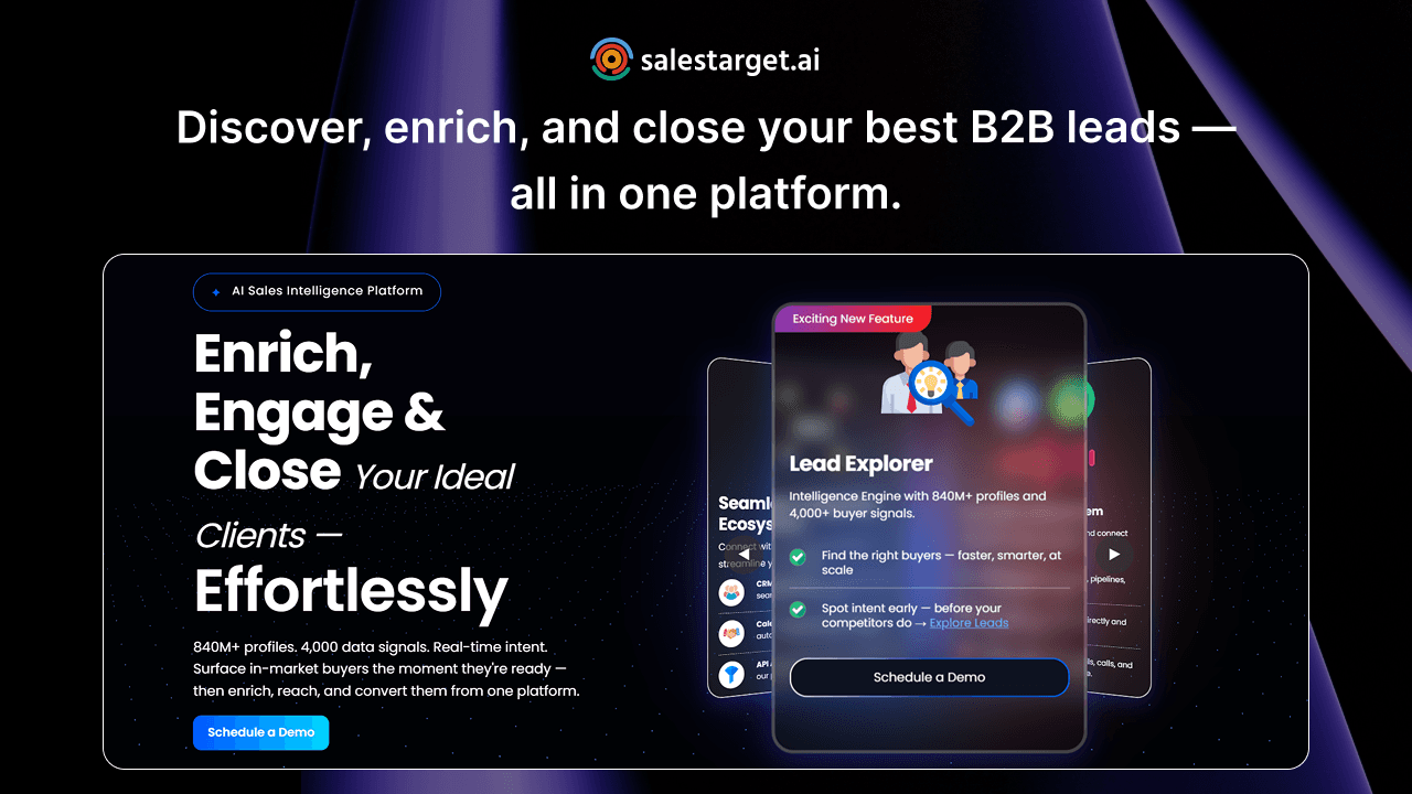 SalesTarget screenshot