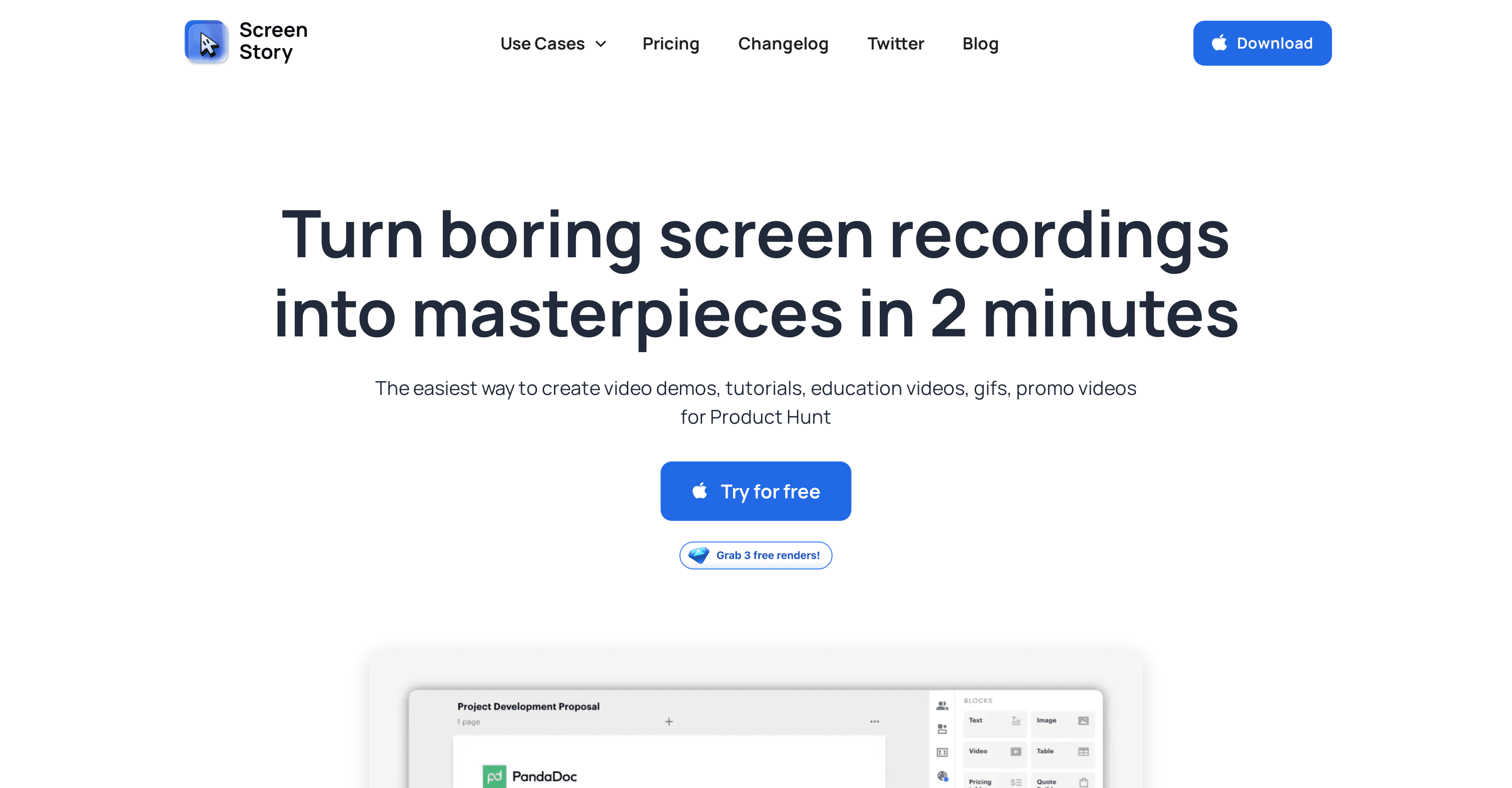 ScreenStory screenshot