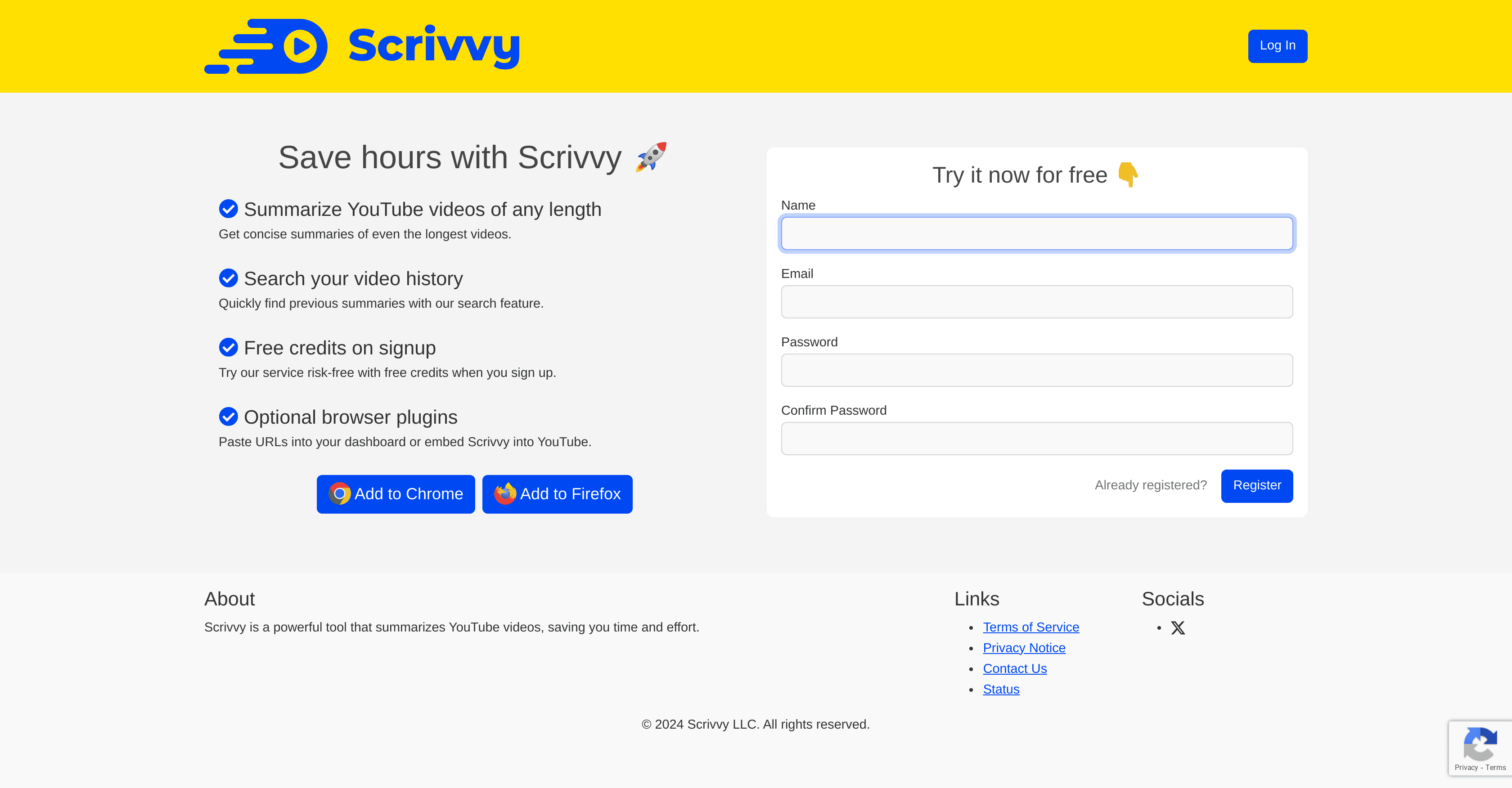 Scrivvy screenshot