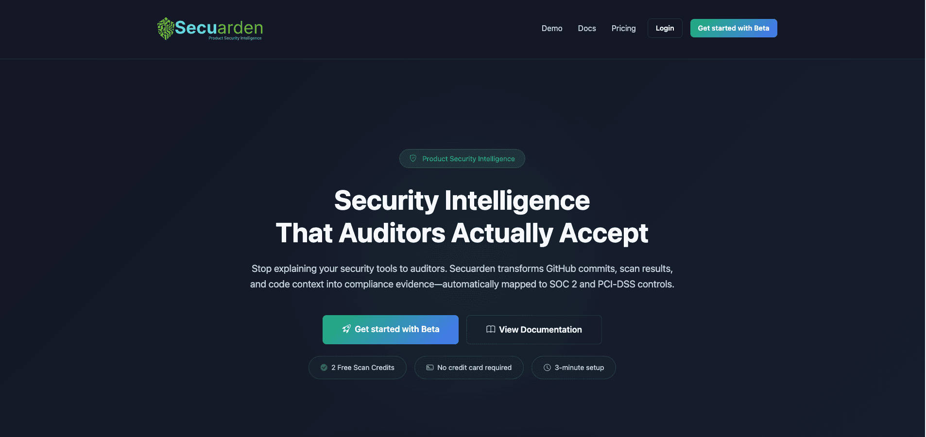 Secuarden screenshot