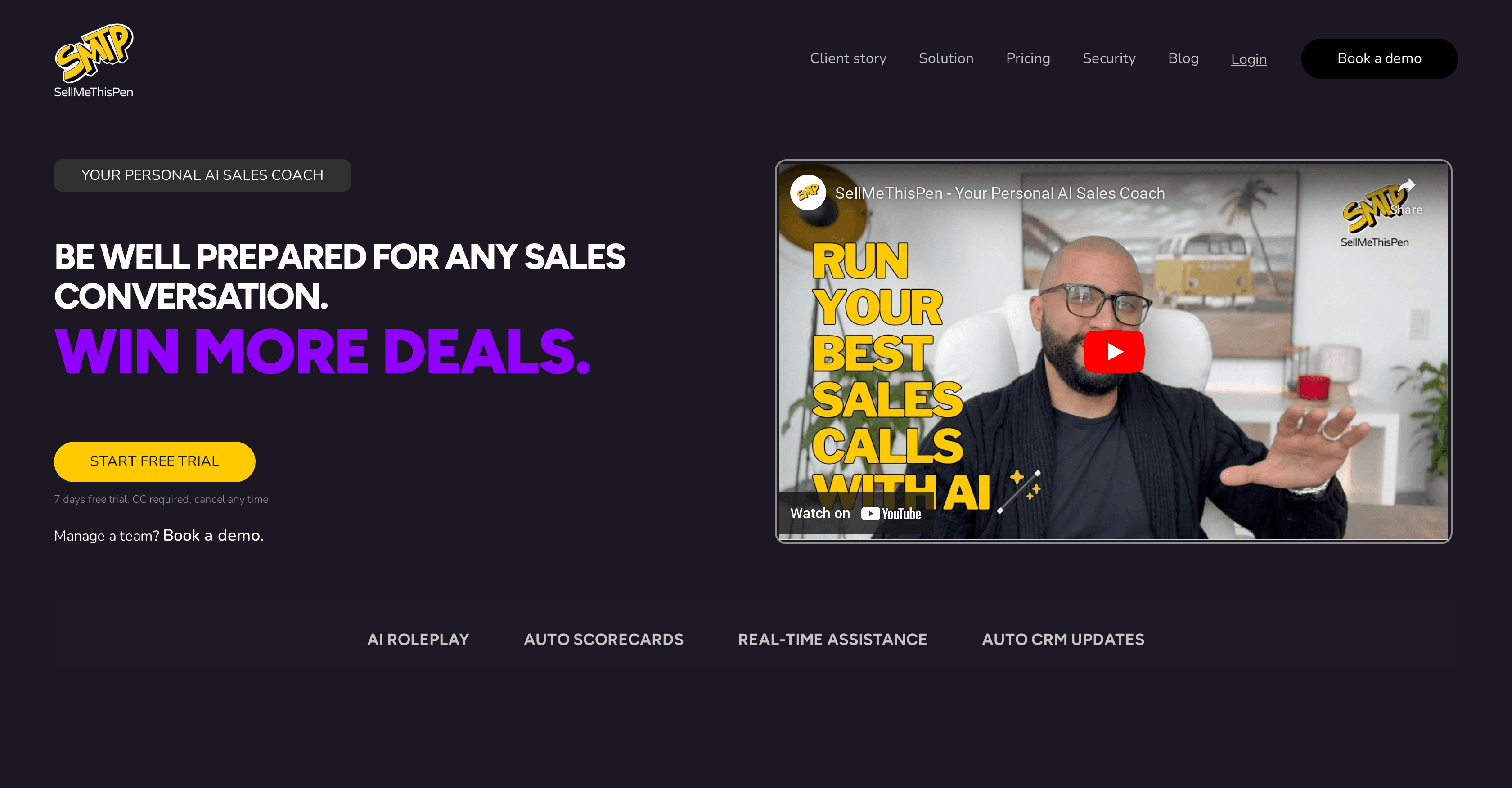 Sell Me This Pen screenshot