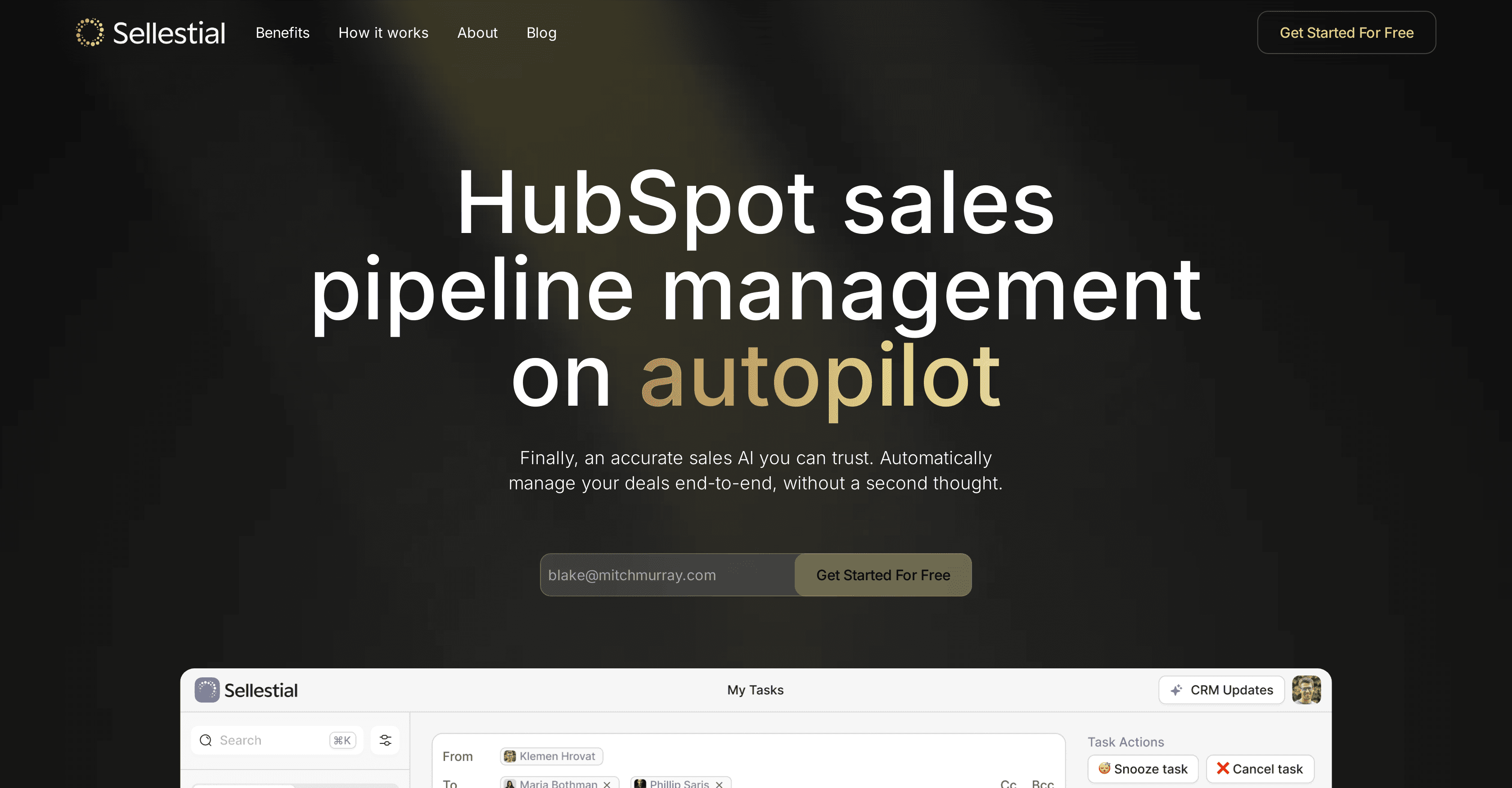 Sellestial screenshot
