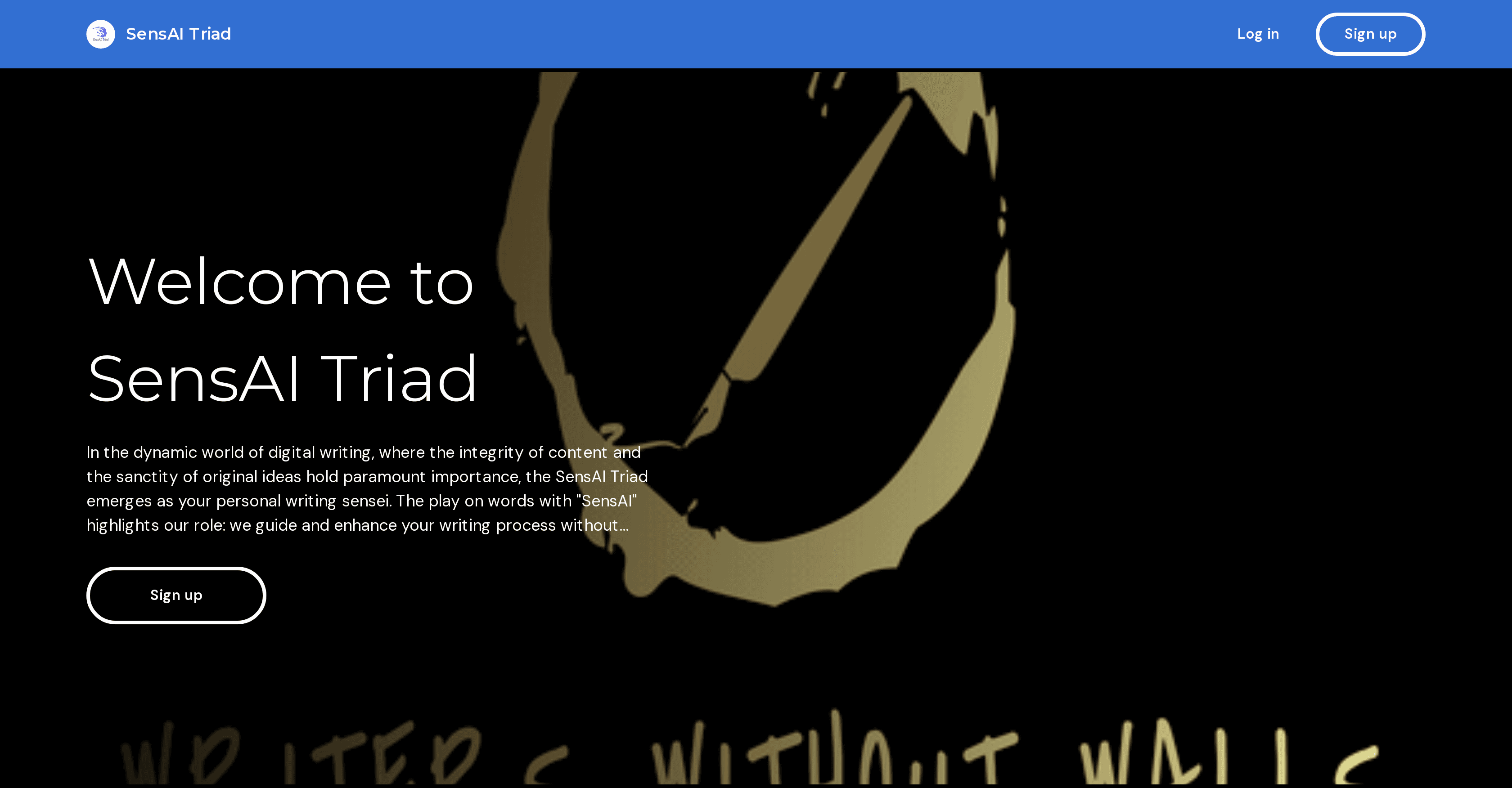 SensAI Triad screenshot