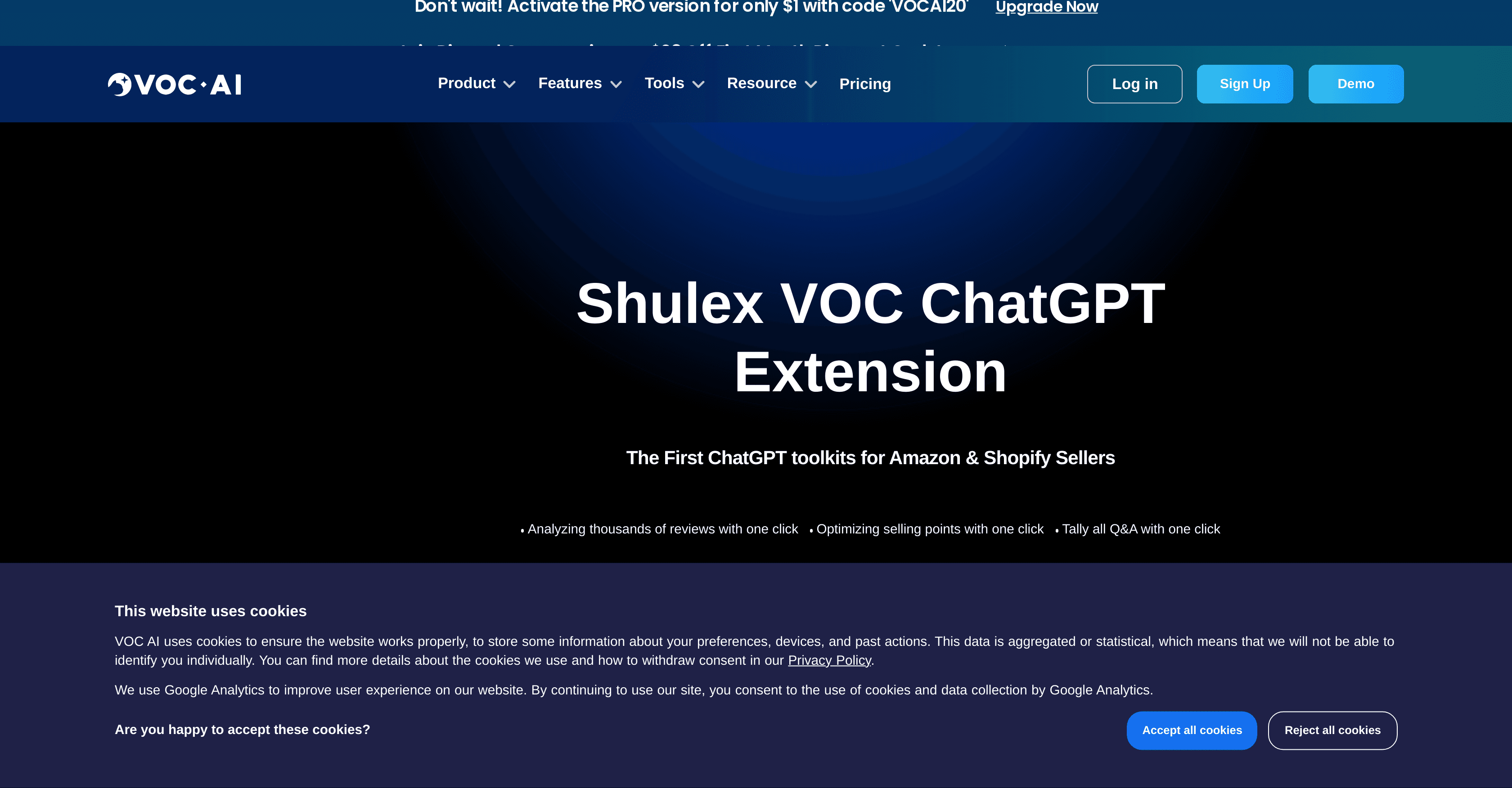 Shulex VOC ChatGPT Extension screenshot