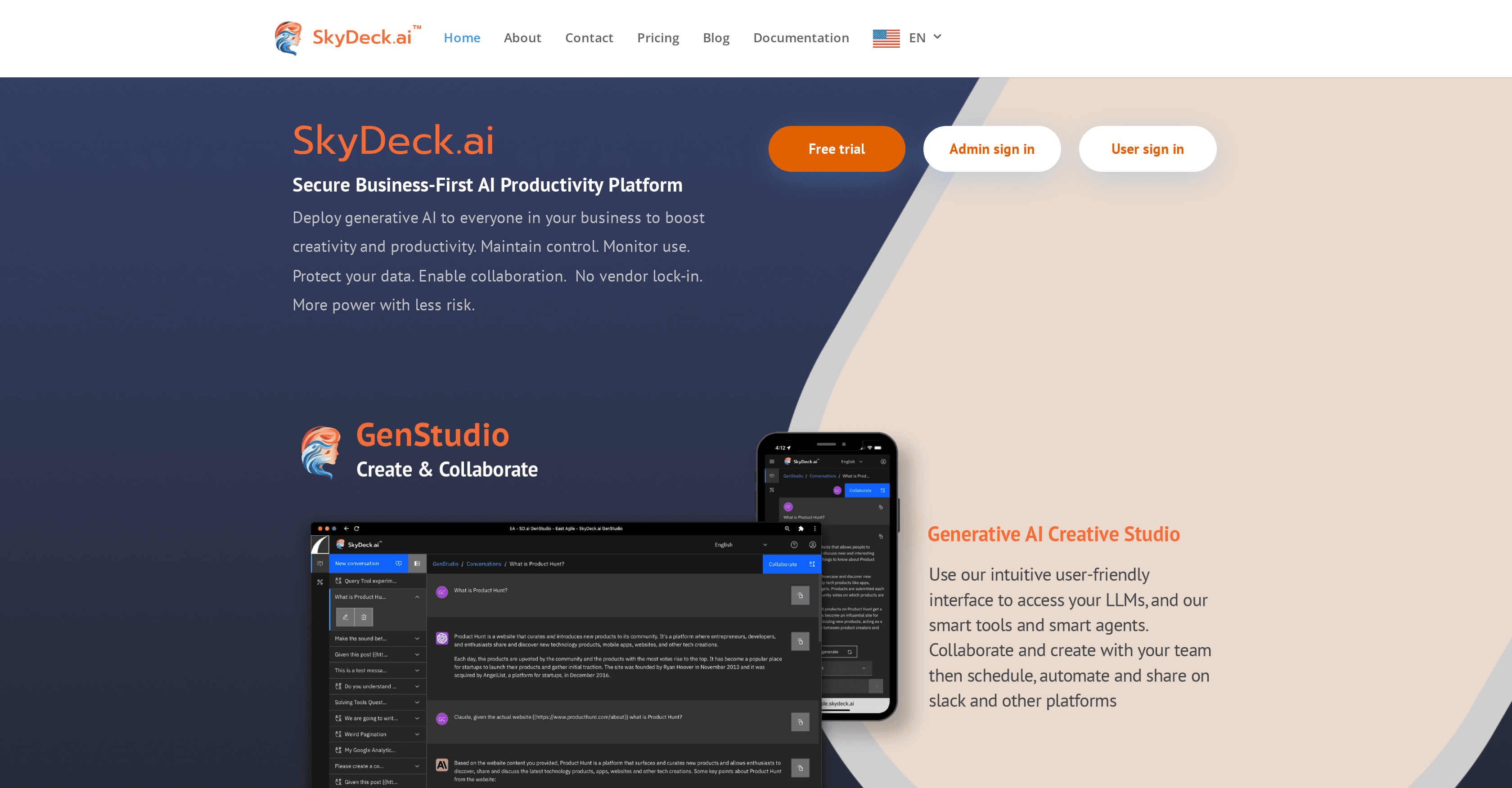 SkyDeck AI screenshot