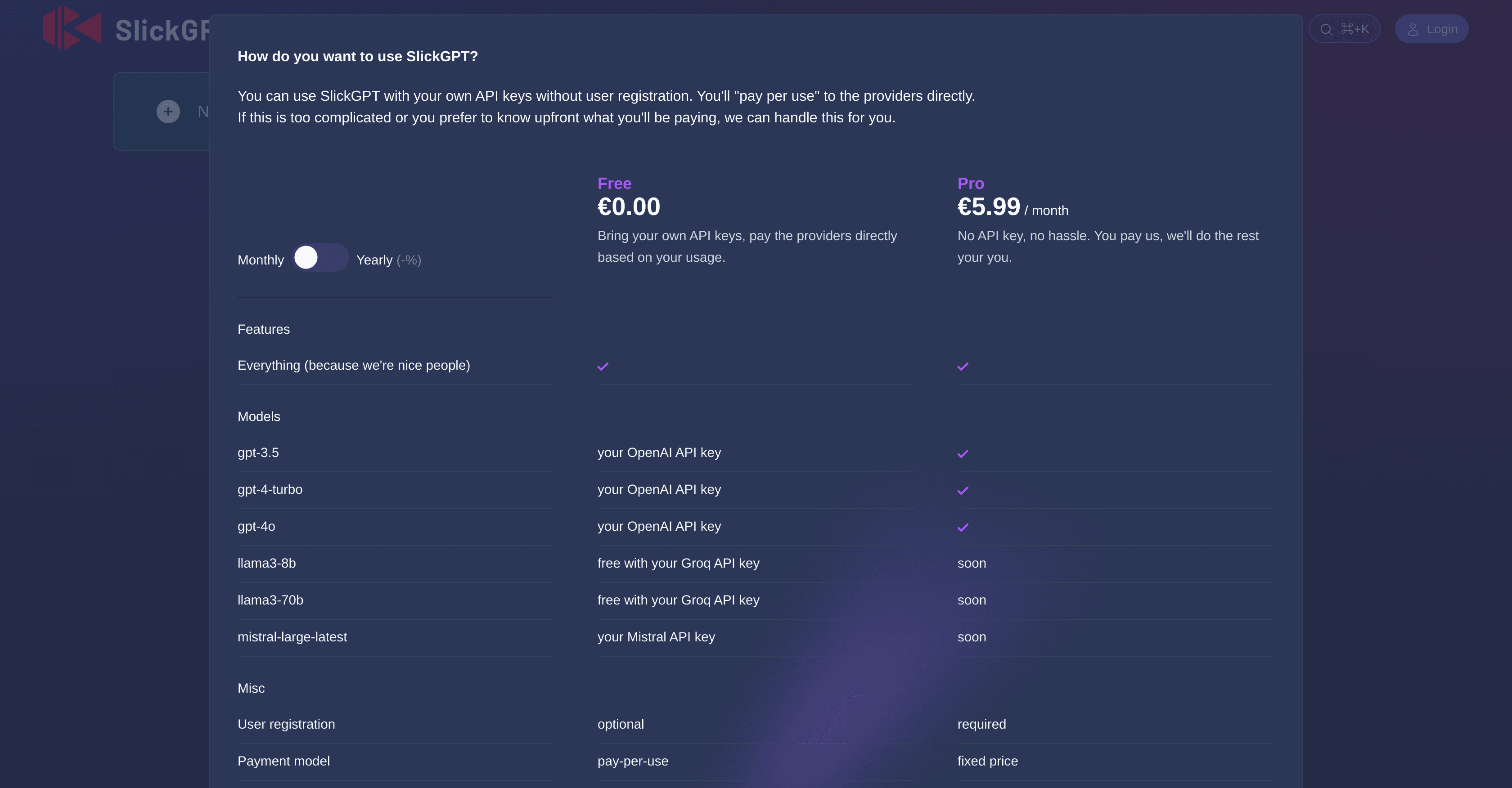 SlickGPT by ShipBit screenshot