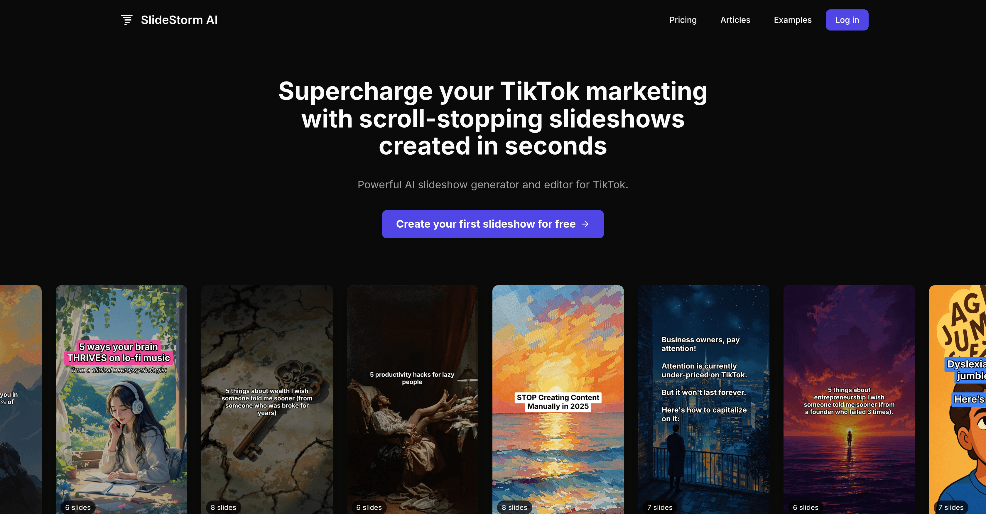 SlideStorm screenshot