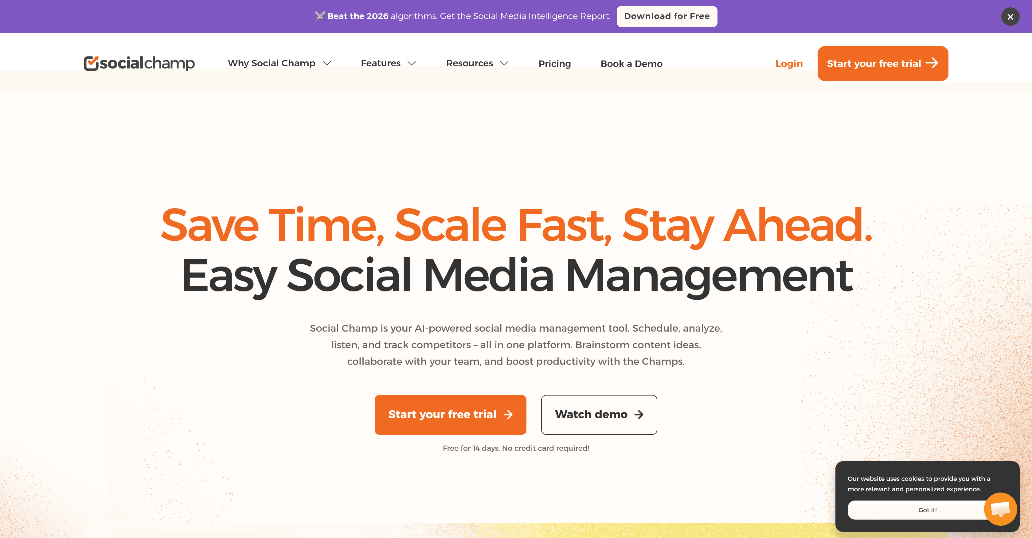 Social Champ screenshot