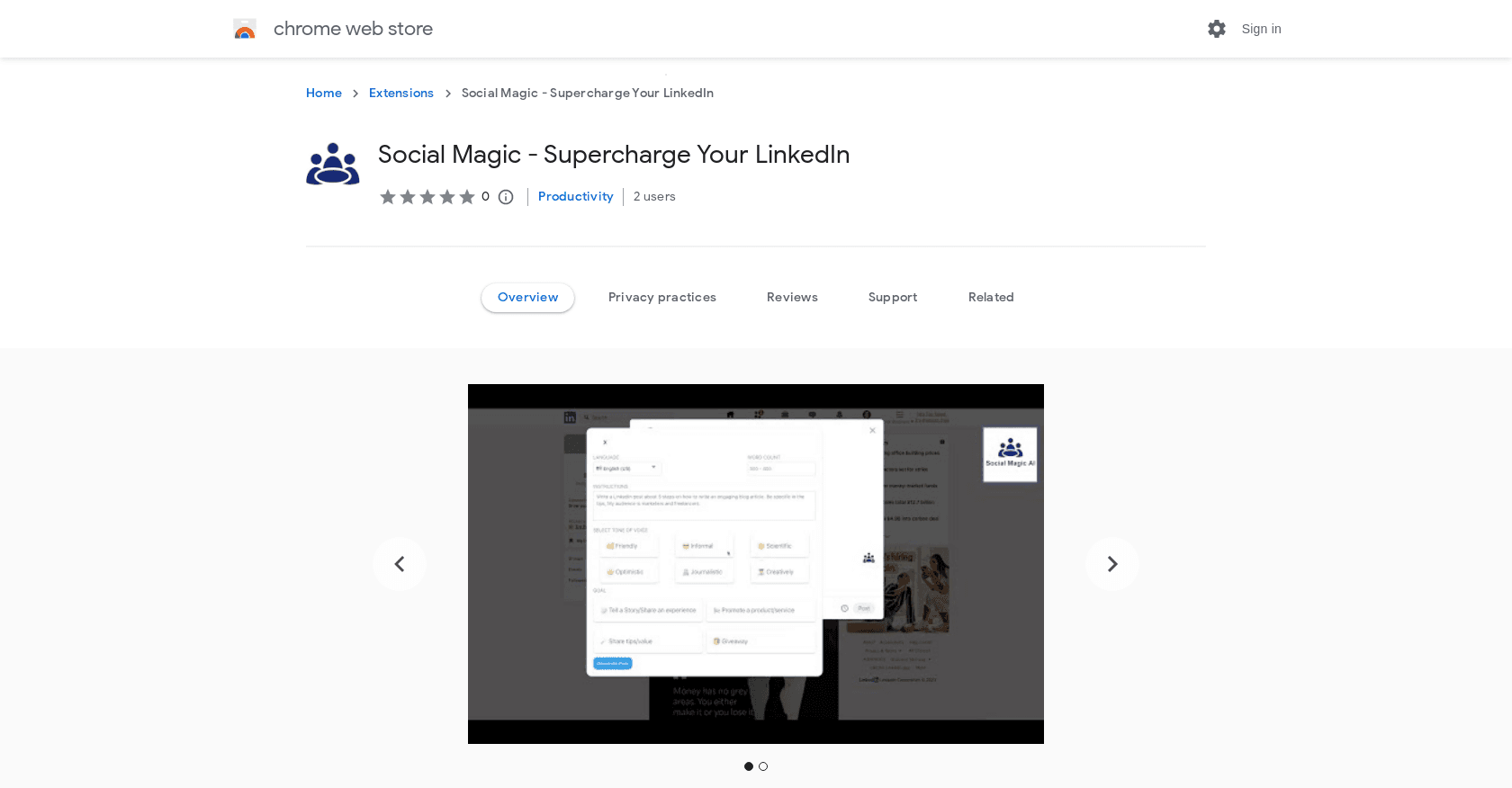 Social Magic screenshot
