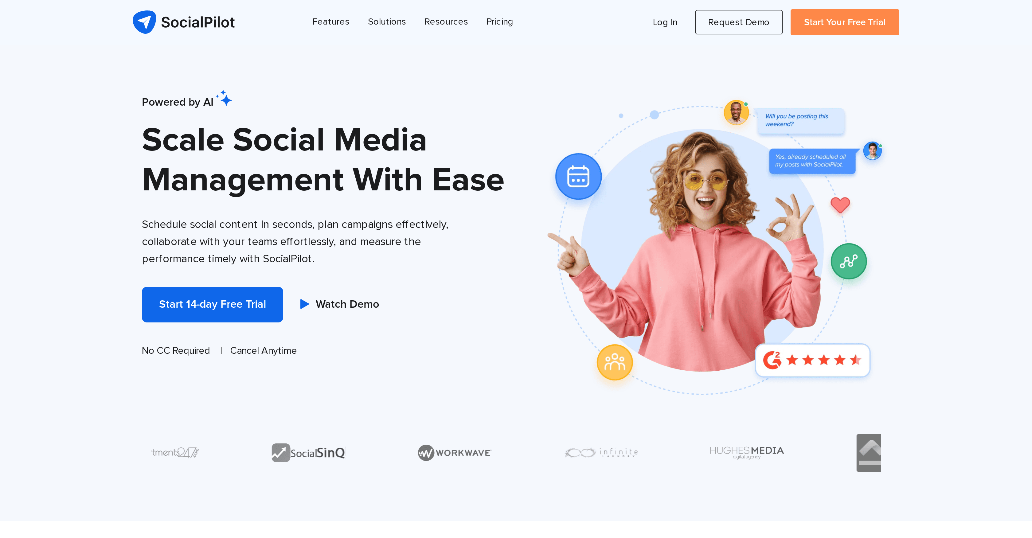 SocialPilot screenshot