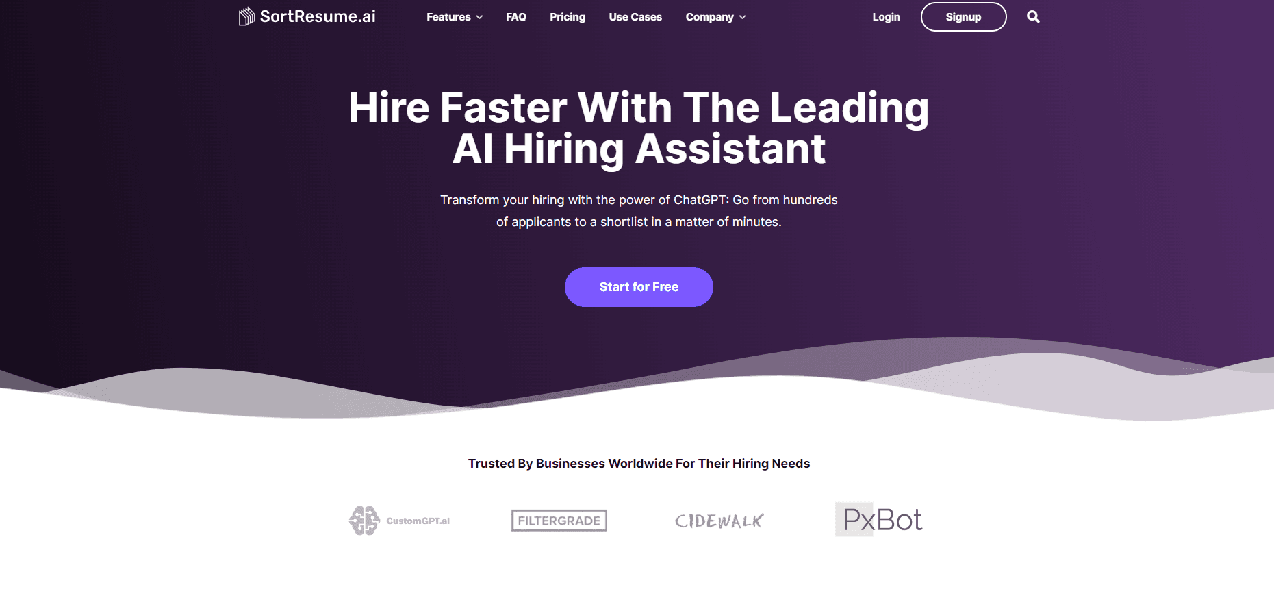 SortResume screenshot