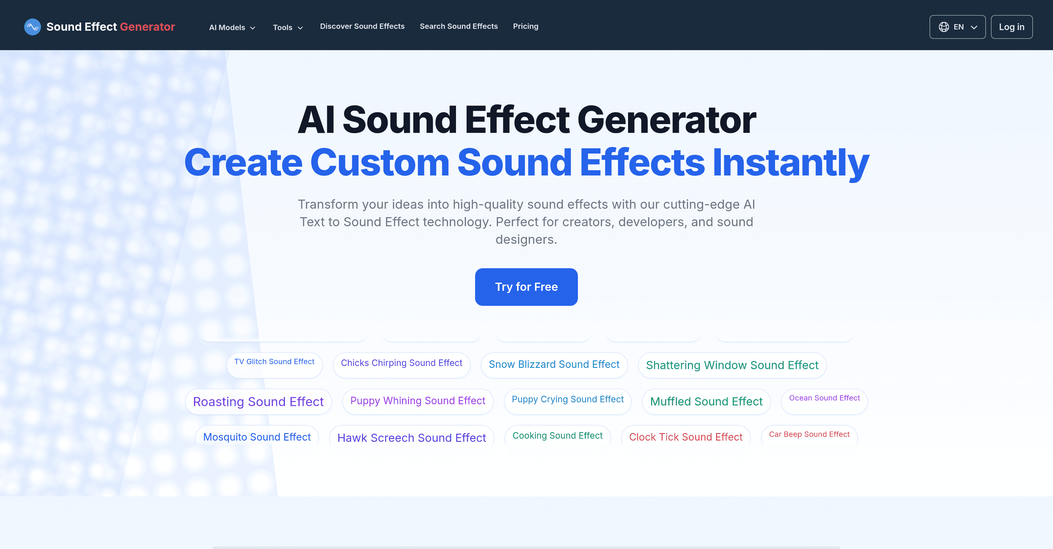 Sound Effect Generator screenshot