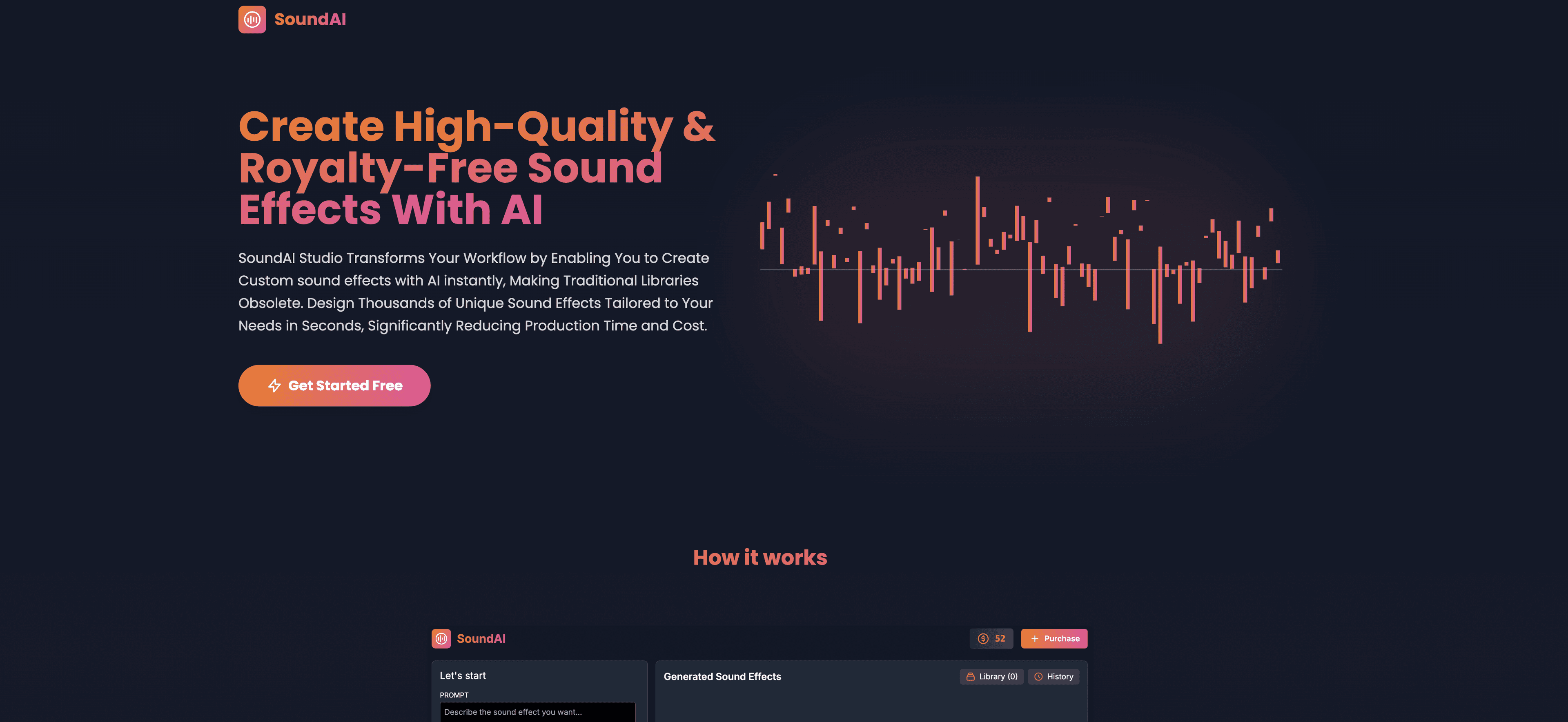 SoundAI Studio screenshot