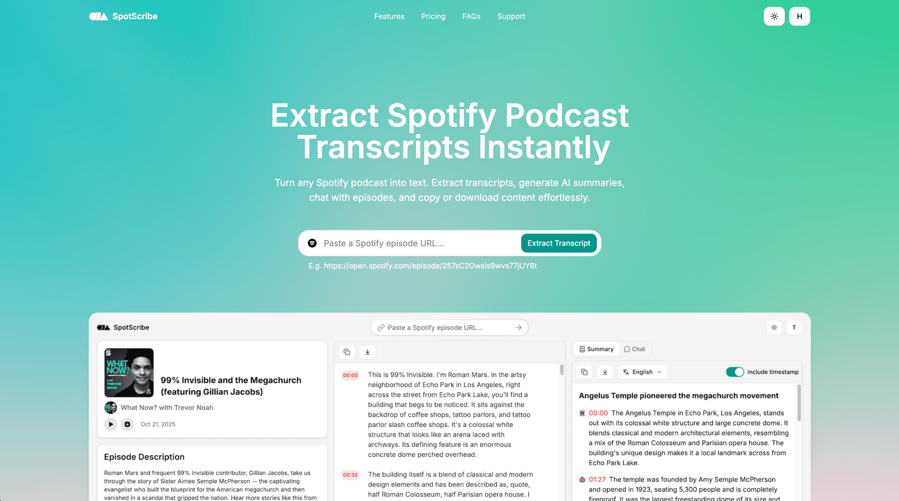 SpotScribe screenshot