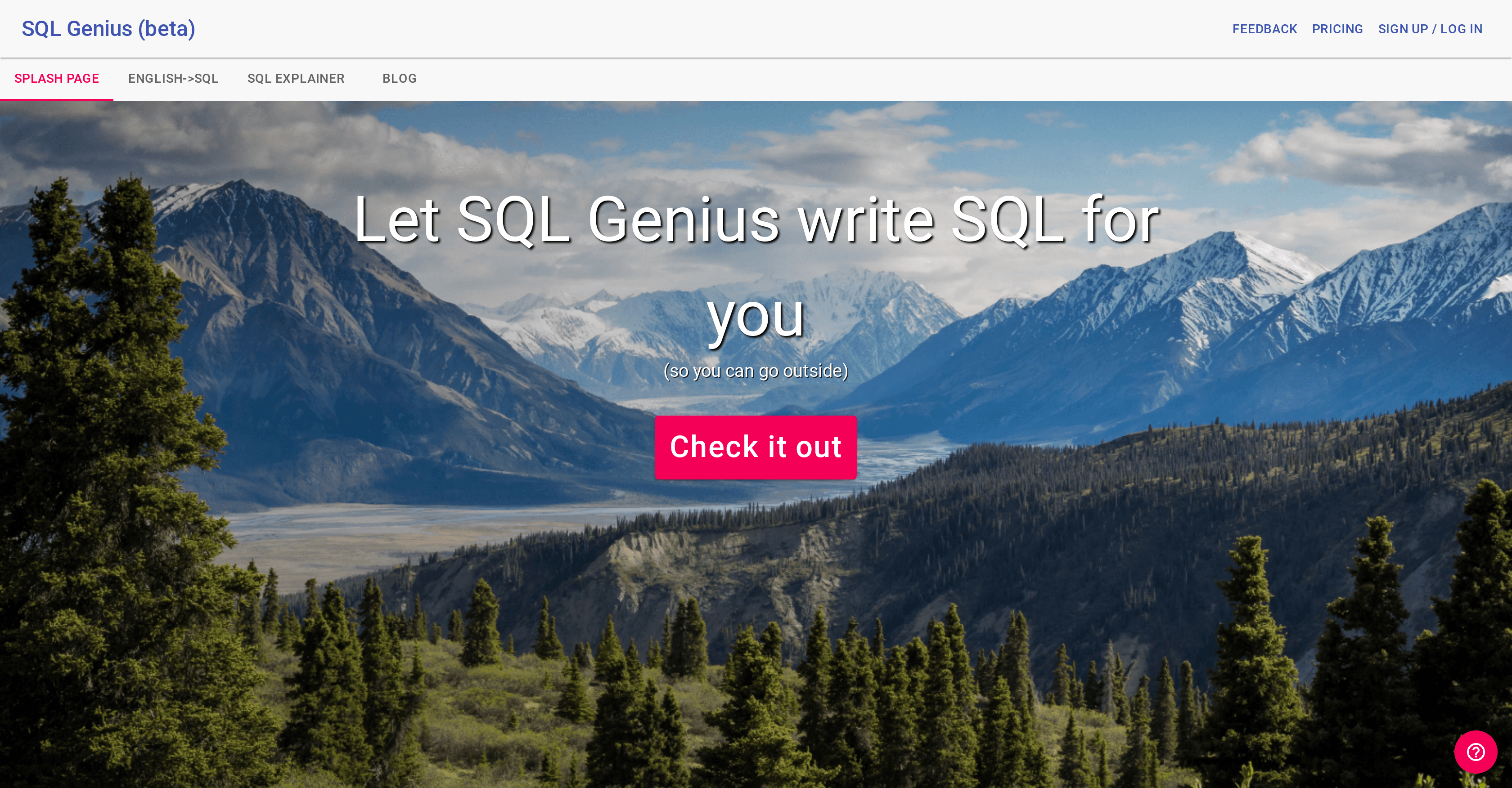 SQL Genius - SQL AI Generator screenshot