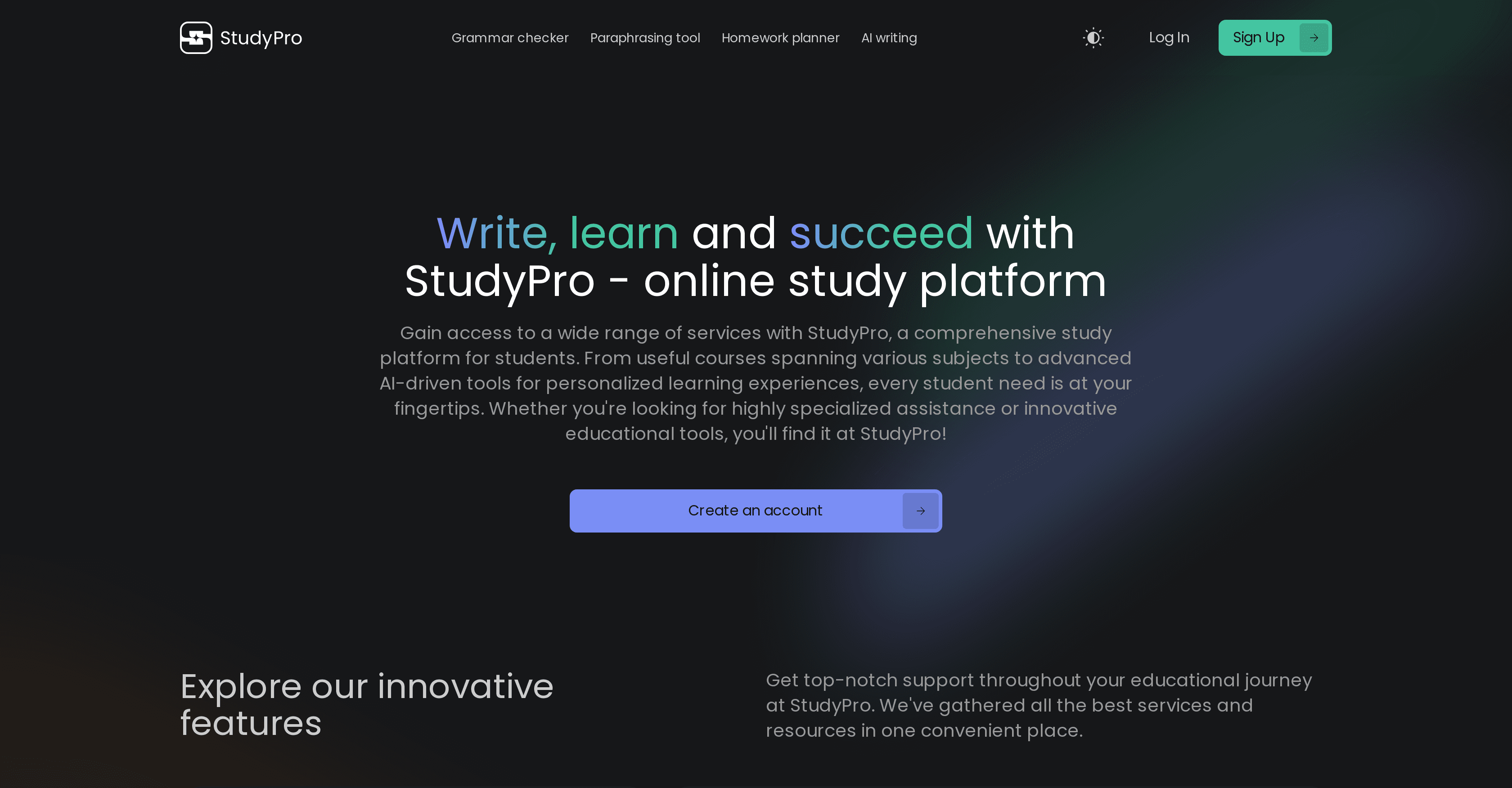 StudyAgent screenshot