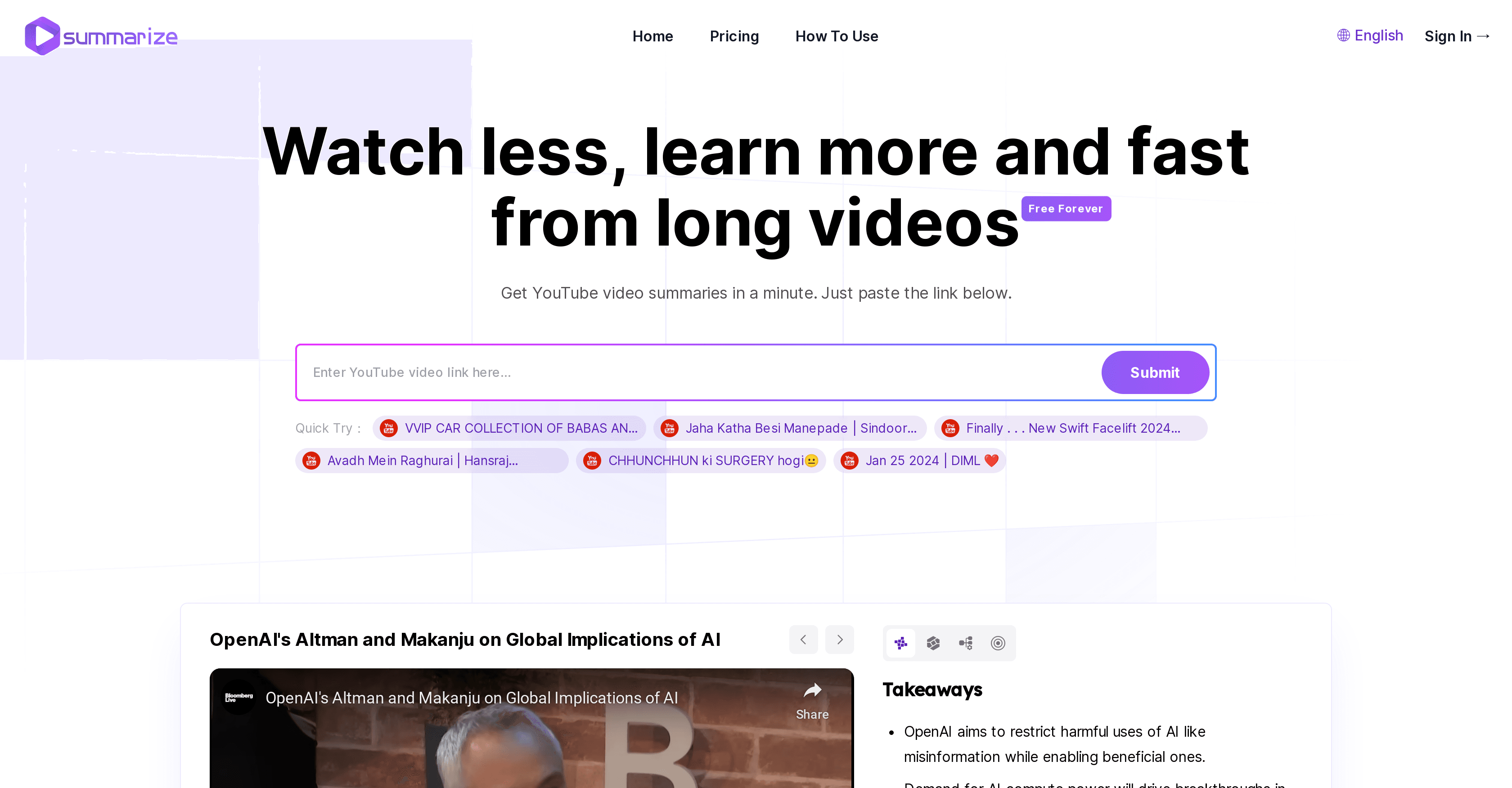 Summarize.ing screenshot
