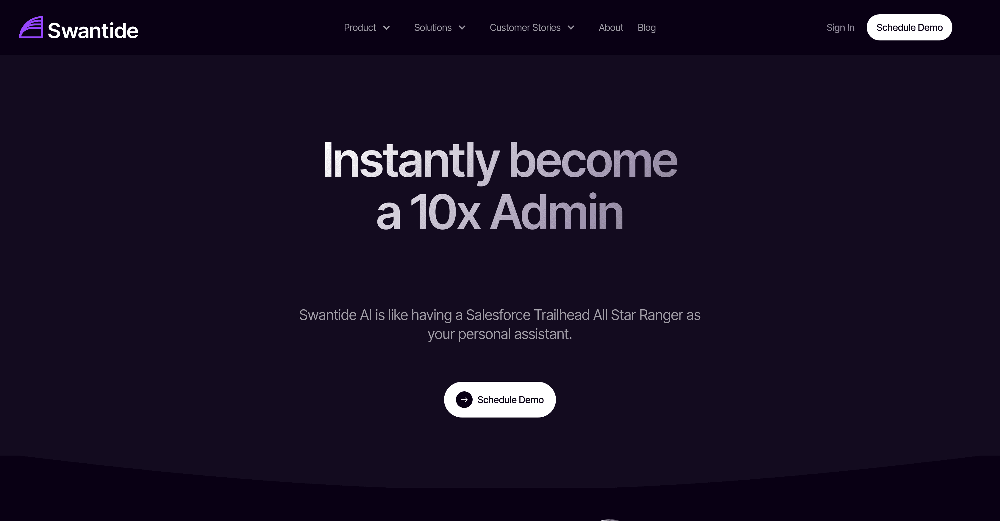 Swantide AI Assistant screenshot
