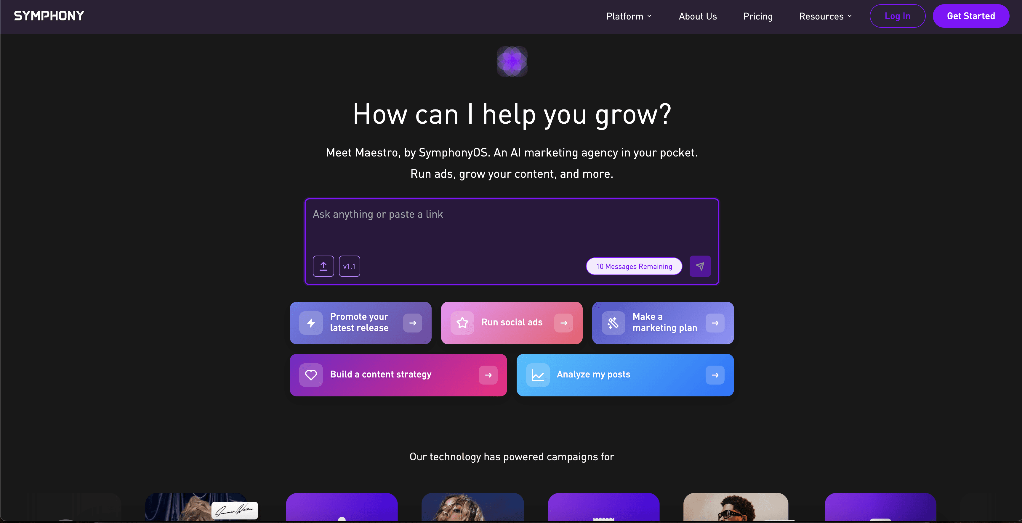 SymphonyOS screenshot