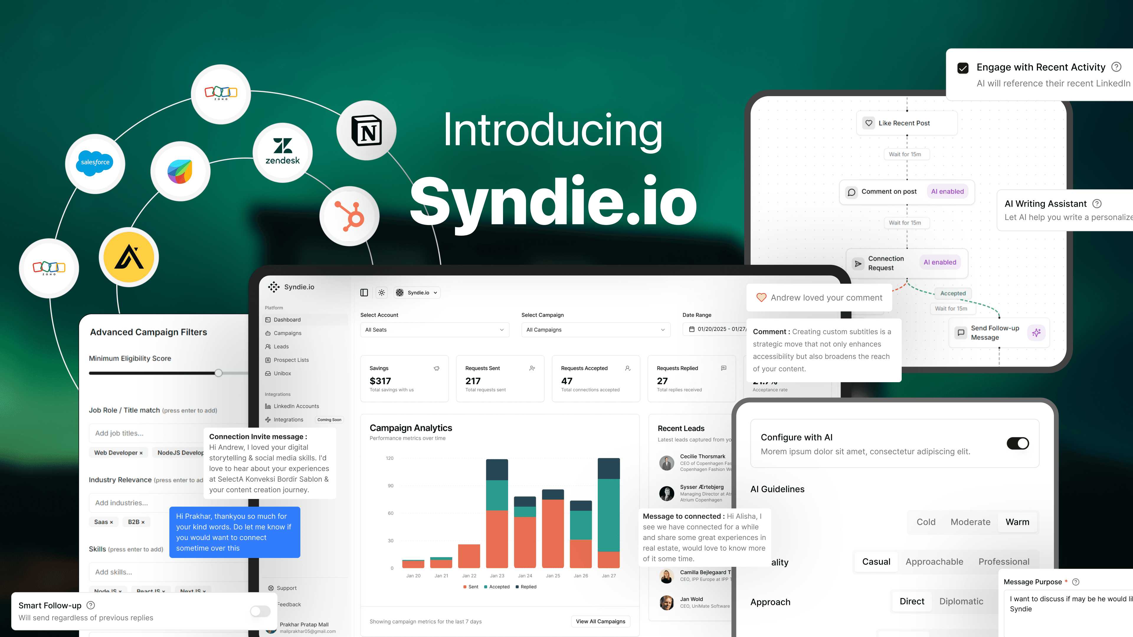 Syndie.io screenshot