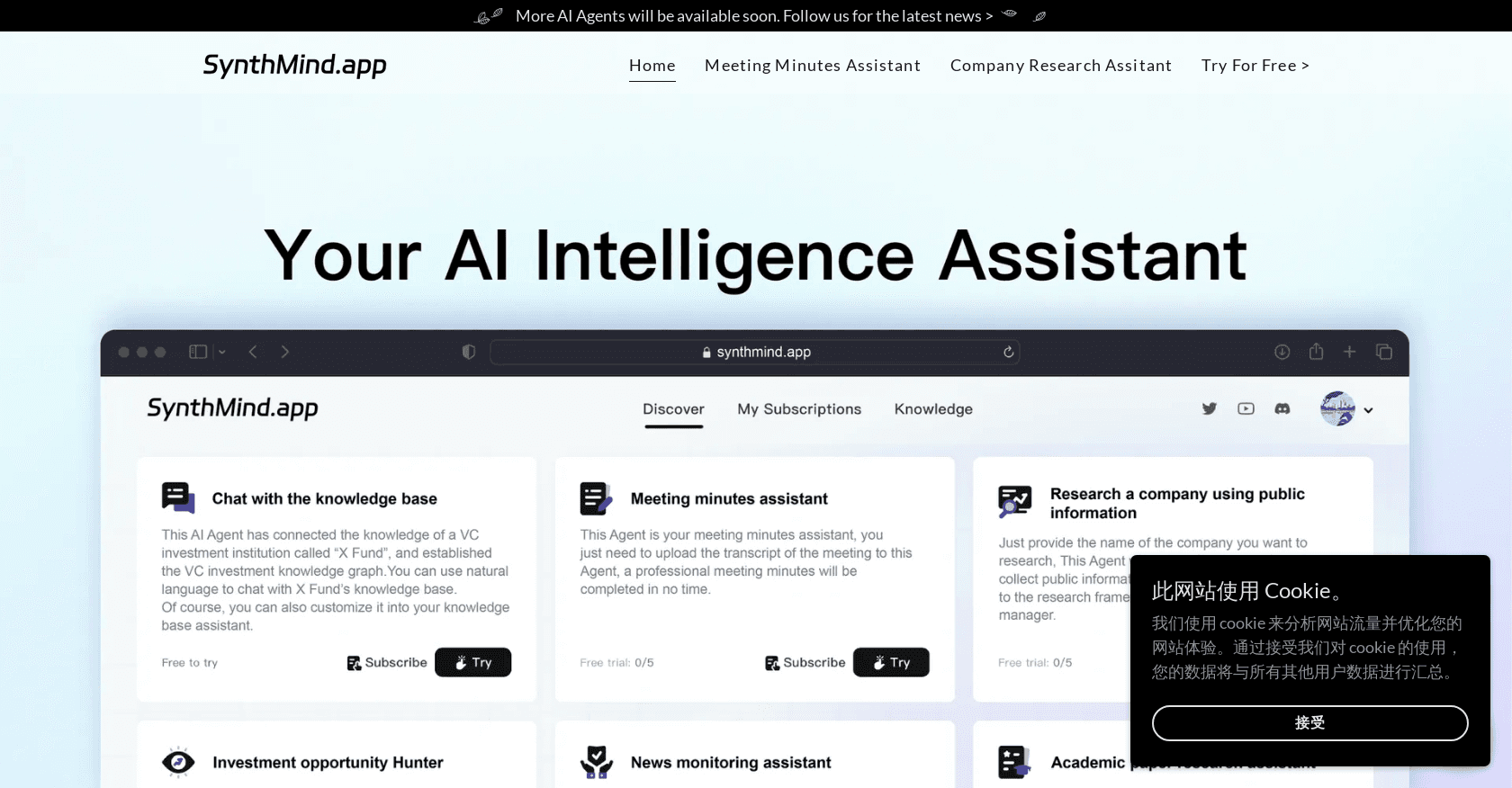 SynthMindOld screenshot
