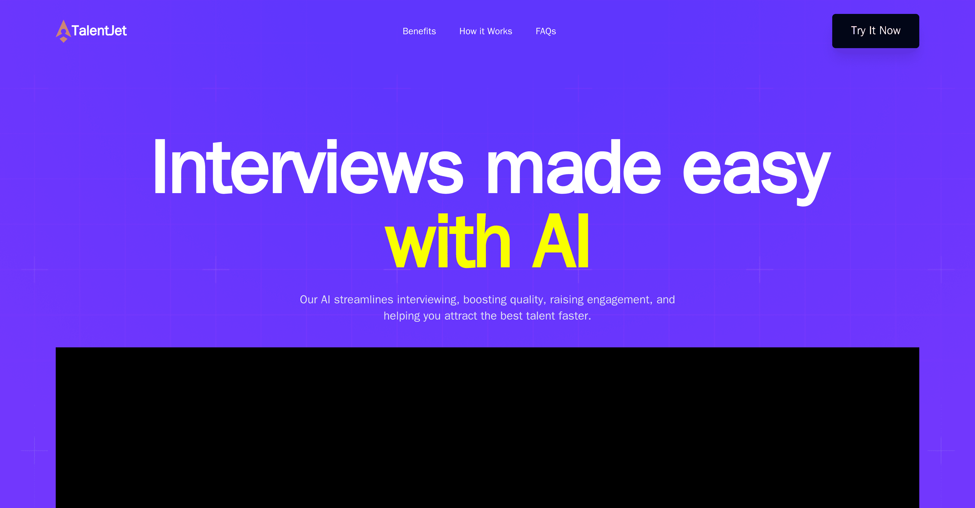 Talentjet screenshot