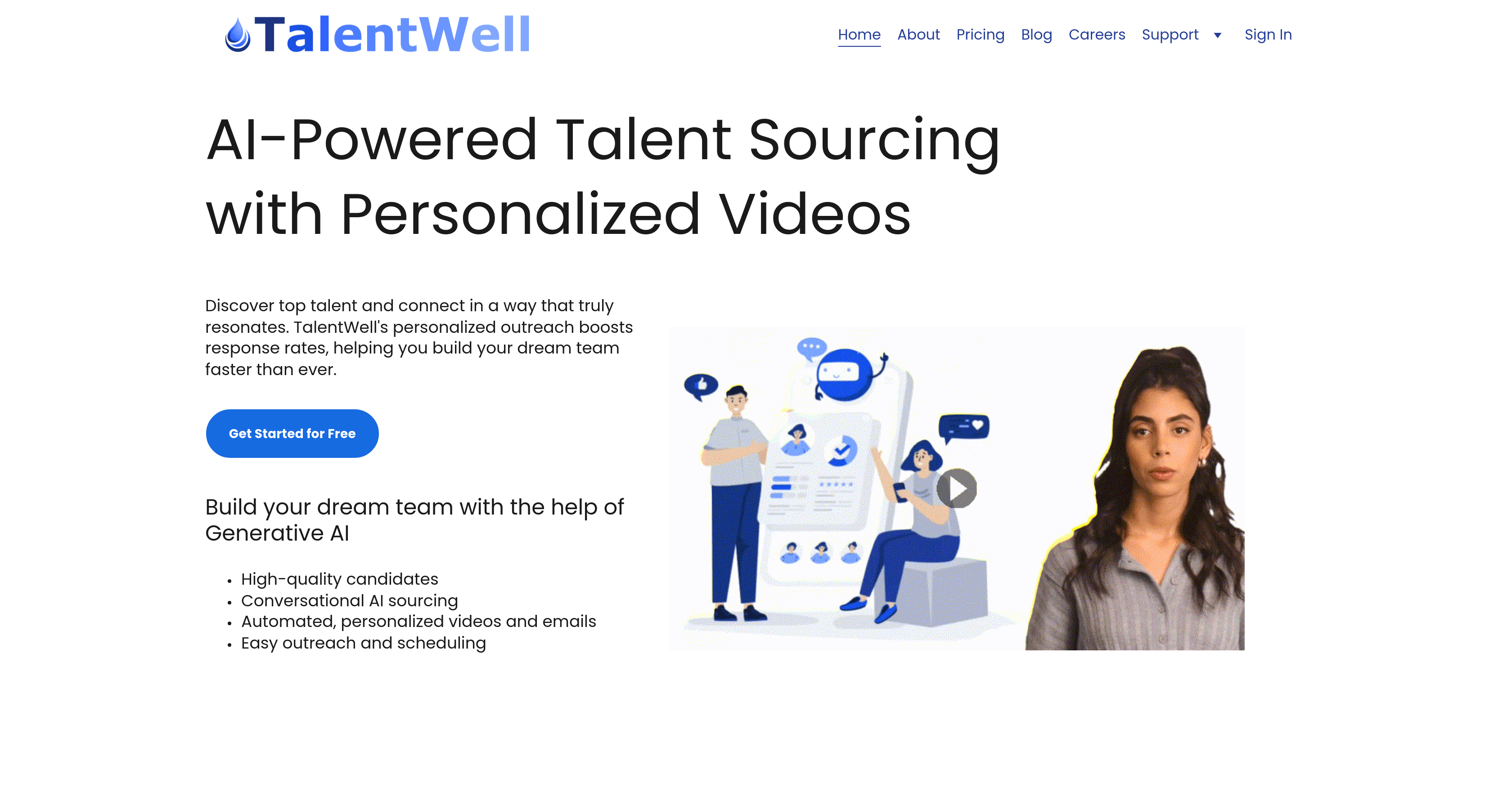 TalentWell AI screenshot